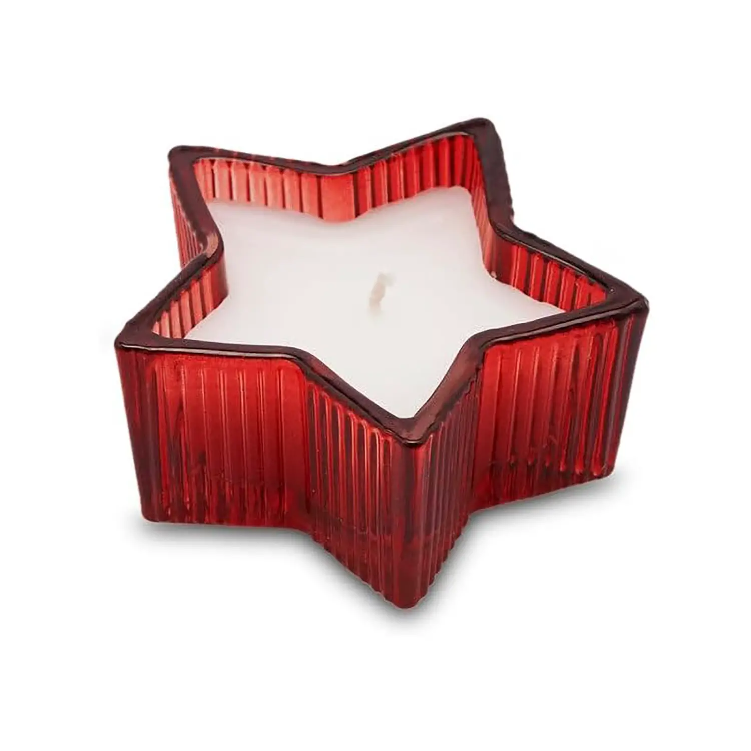 Candela Stella Natalizia H4xD8,5cm Princess of the Night - addobbi casa