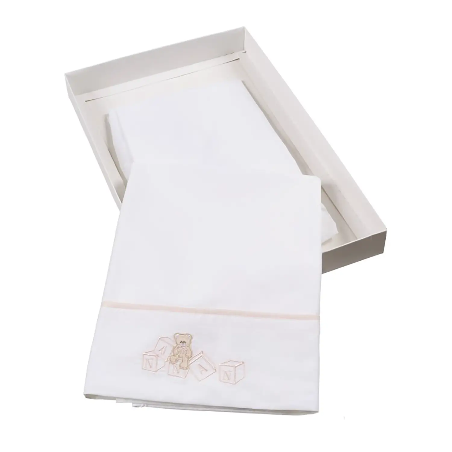 Set Lenzuola Carrozzina Dadini Rosa 3 Pezzi - lenzuolini