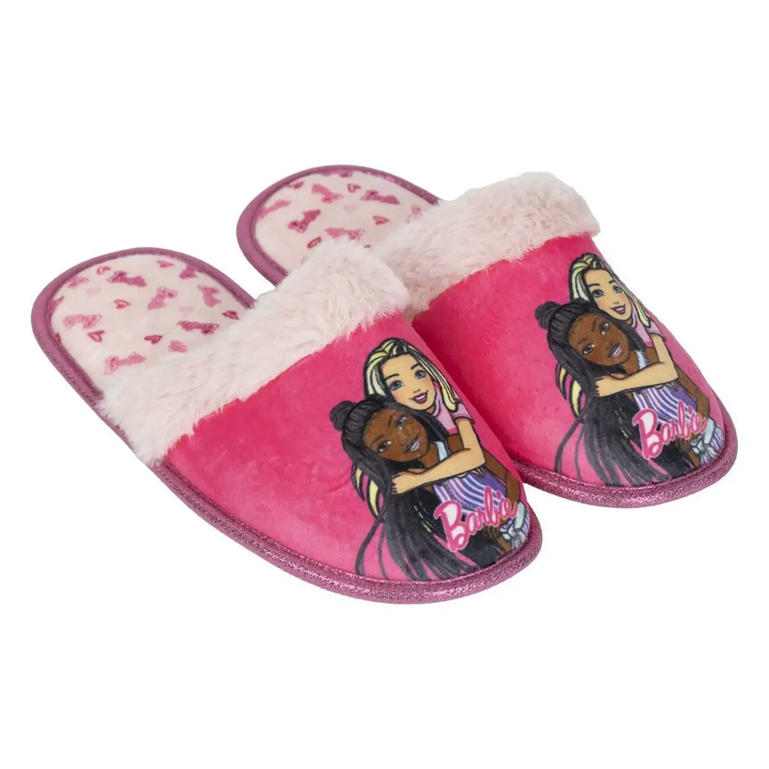 Pantofole Aperte Dietro Barbie Taglia 36/37 - biancheria casa