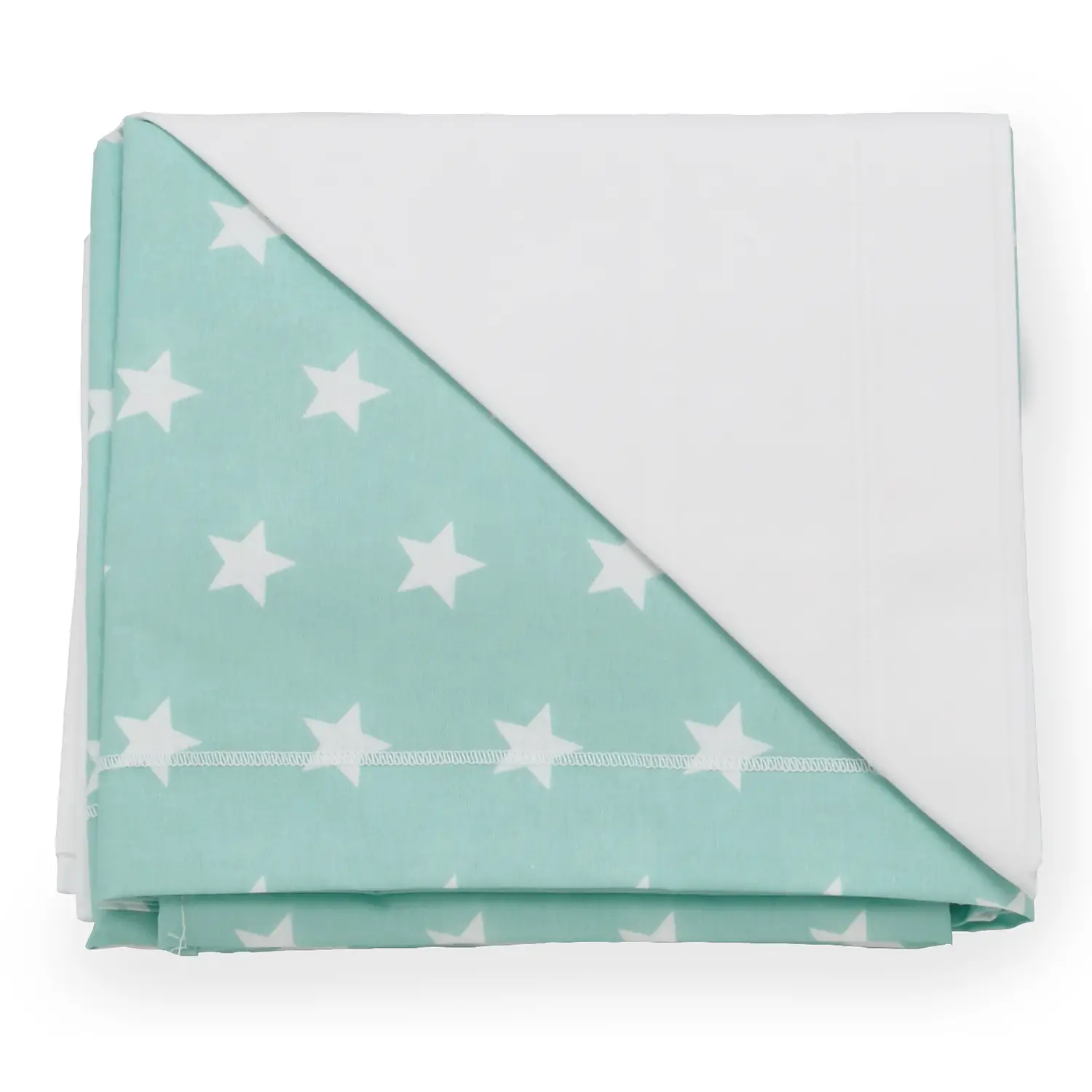 Infinito Set Lenzuola Lettino 3 Pezzi Starlette Menta Italbaby - lenzuolini
