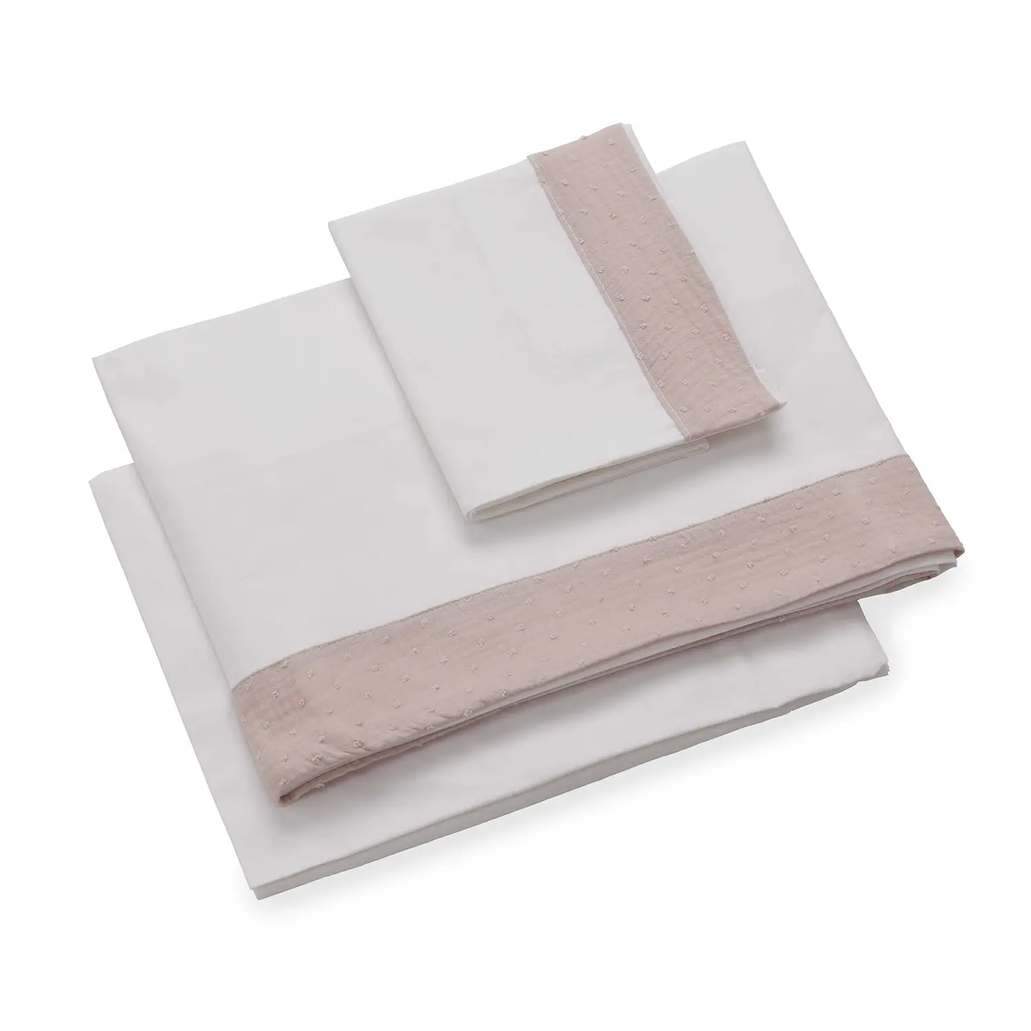 Infinito Set Lenzuola Culla 3 Pezzi Plumetì Sabbia Italbaby - lenzuolini