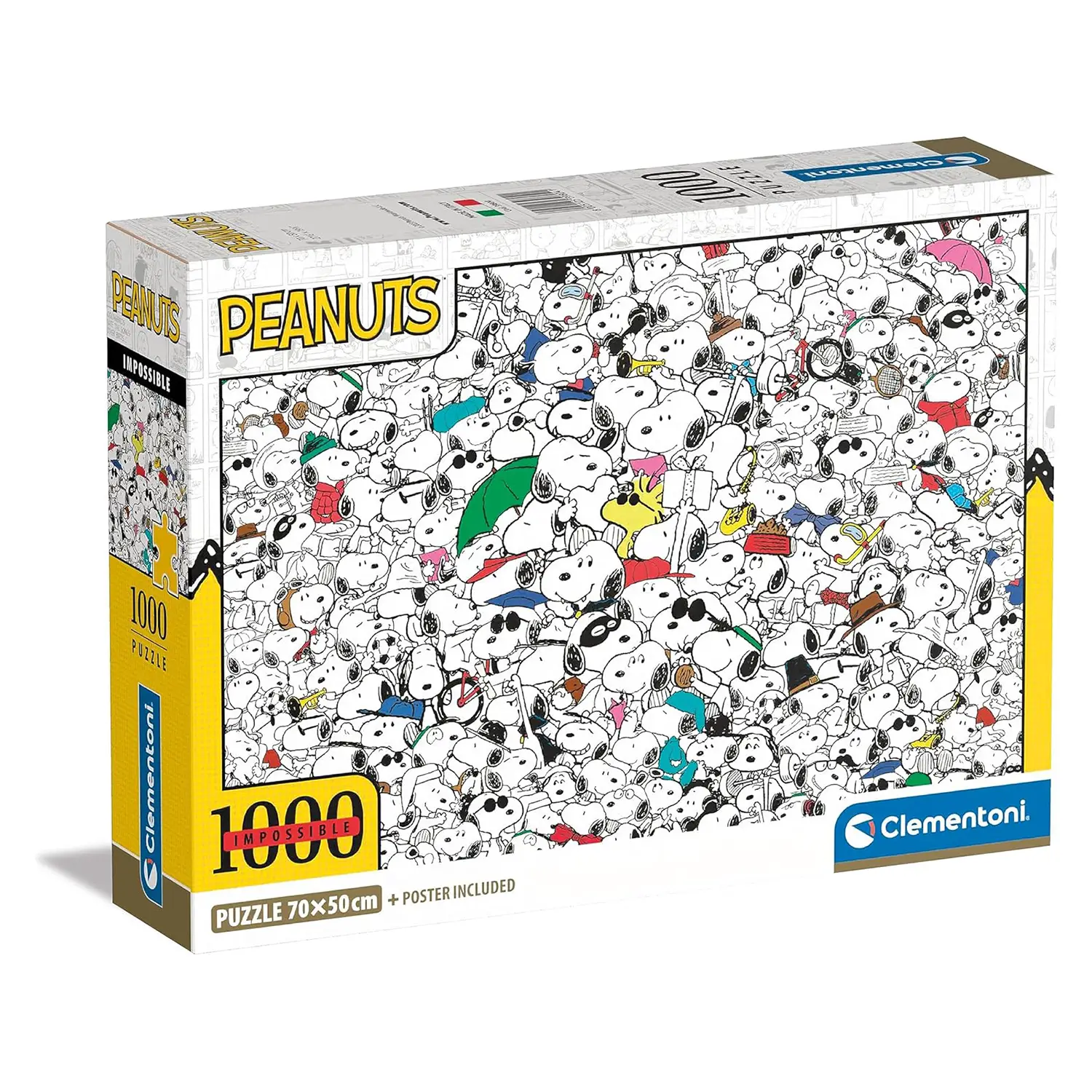 Puzzle 1000 Pezzi Impossible Compact Peanuts - puzzle adulti