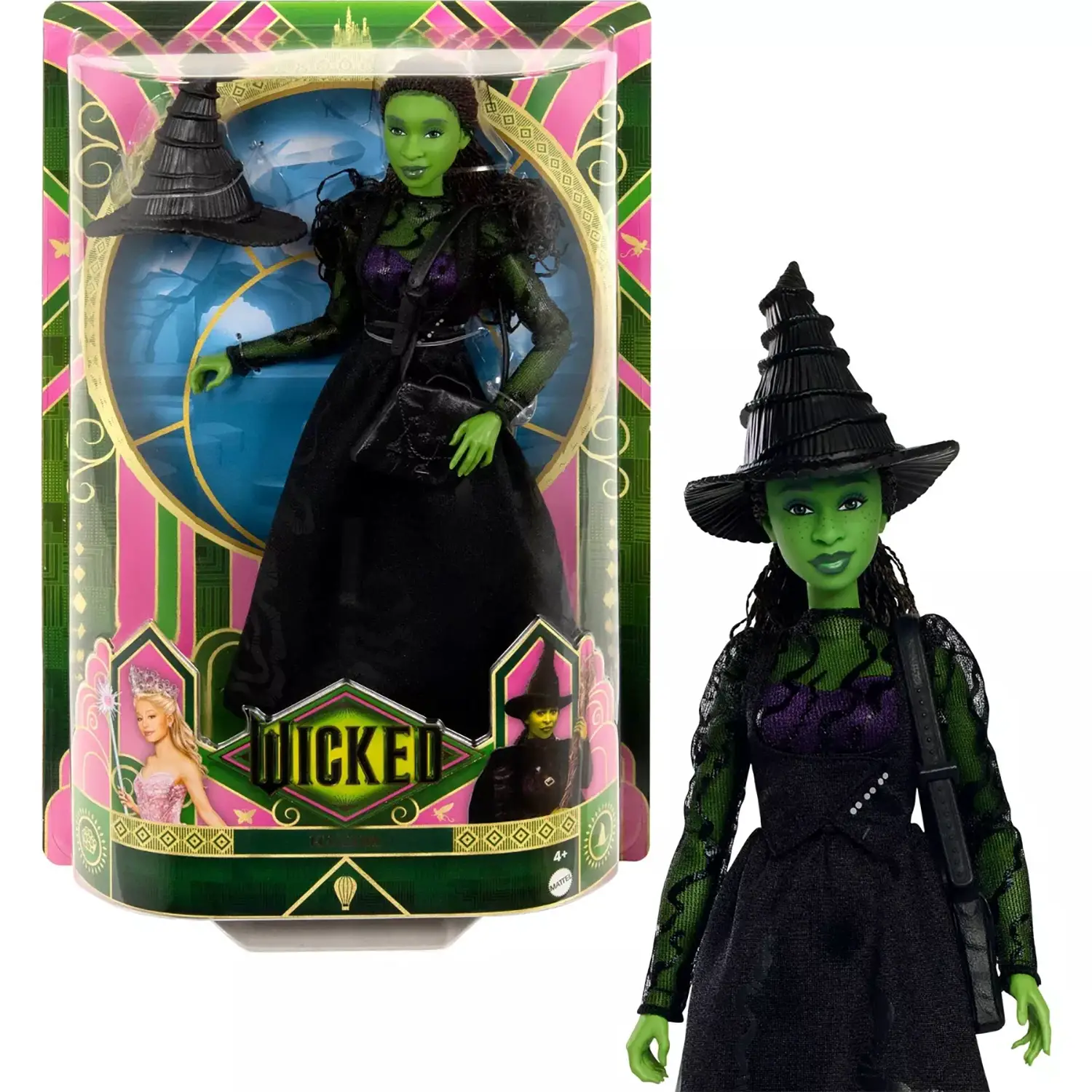 Wicked Fashion Doll Elphaba HXT62 - Bambole e accessori