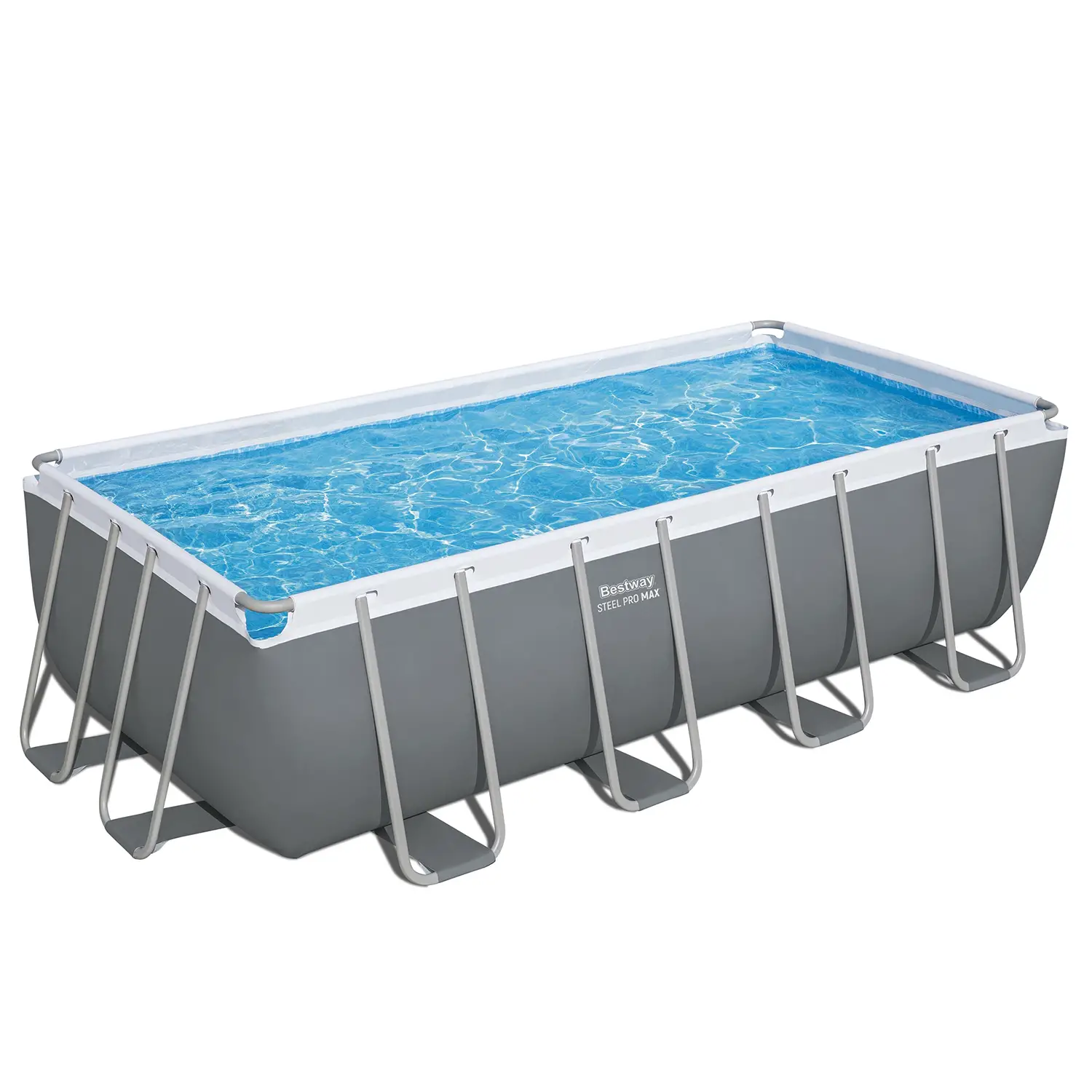 Piscina Steel Pro MAX Rettangolare Cm. 488x244x122, Cap. 11,532L - piscine rigide