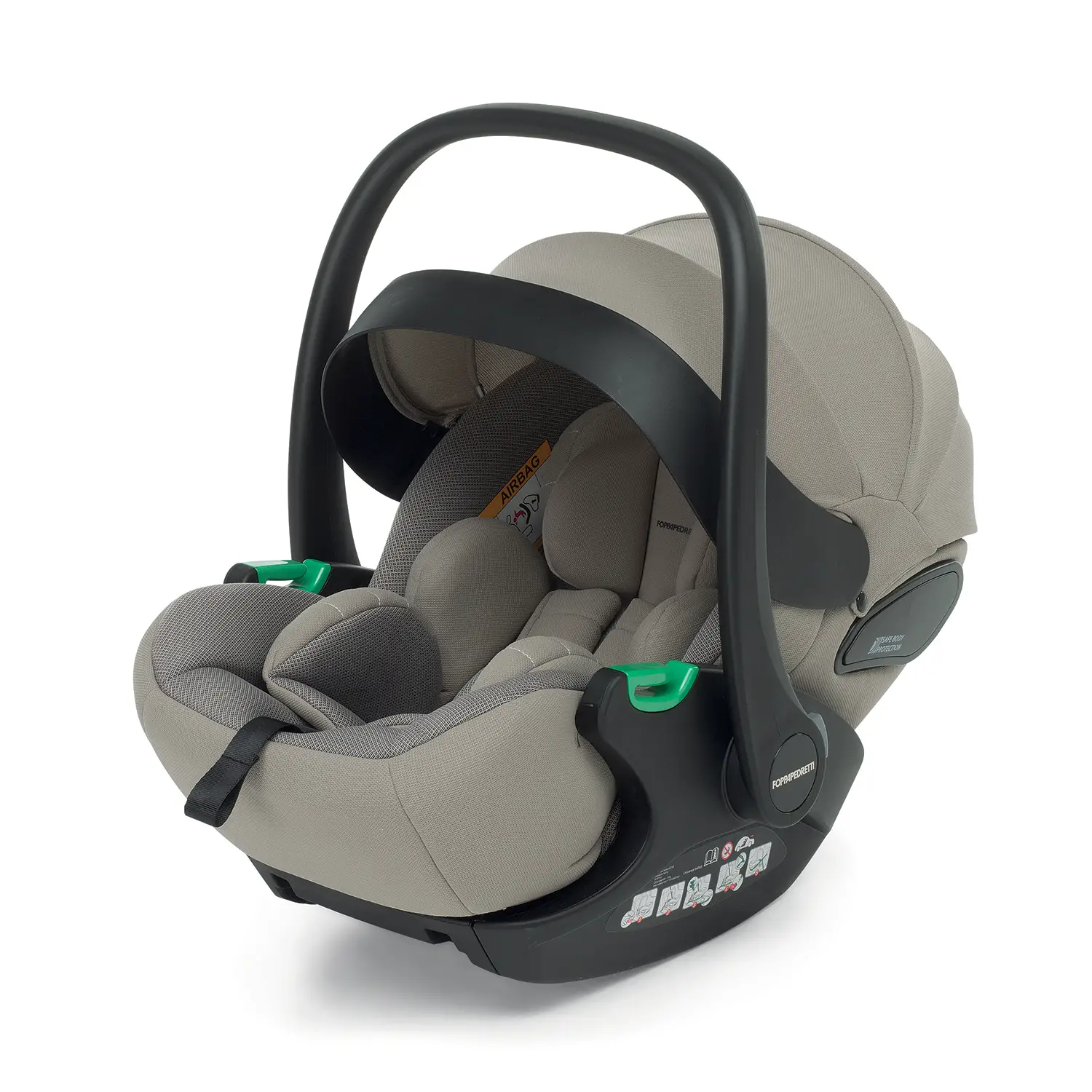 Seggiolino Auto Rek I-Size Reclinabile Desert Foppapedretti - neonati 40-87 cm (0-1 anno)