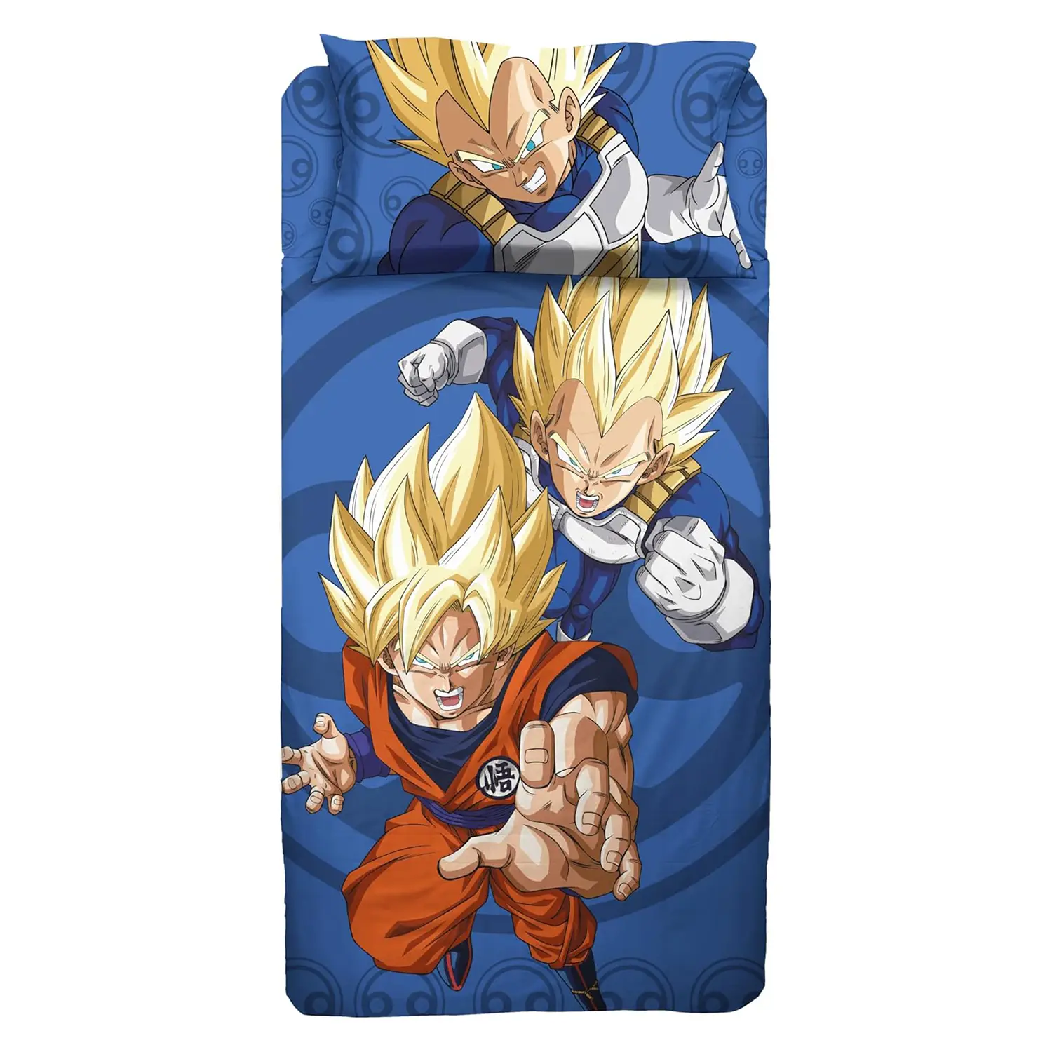Completo Letto 1 Piazza Piazzato Dragon Ball - biancheria casa
