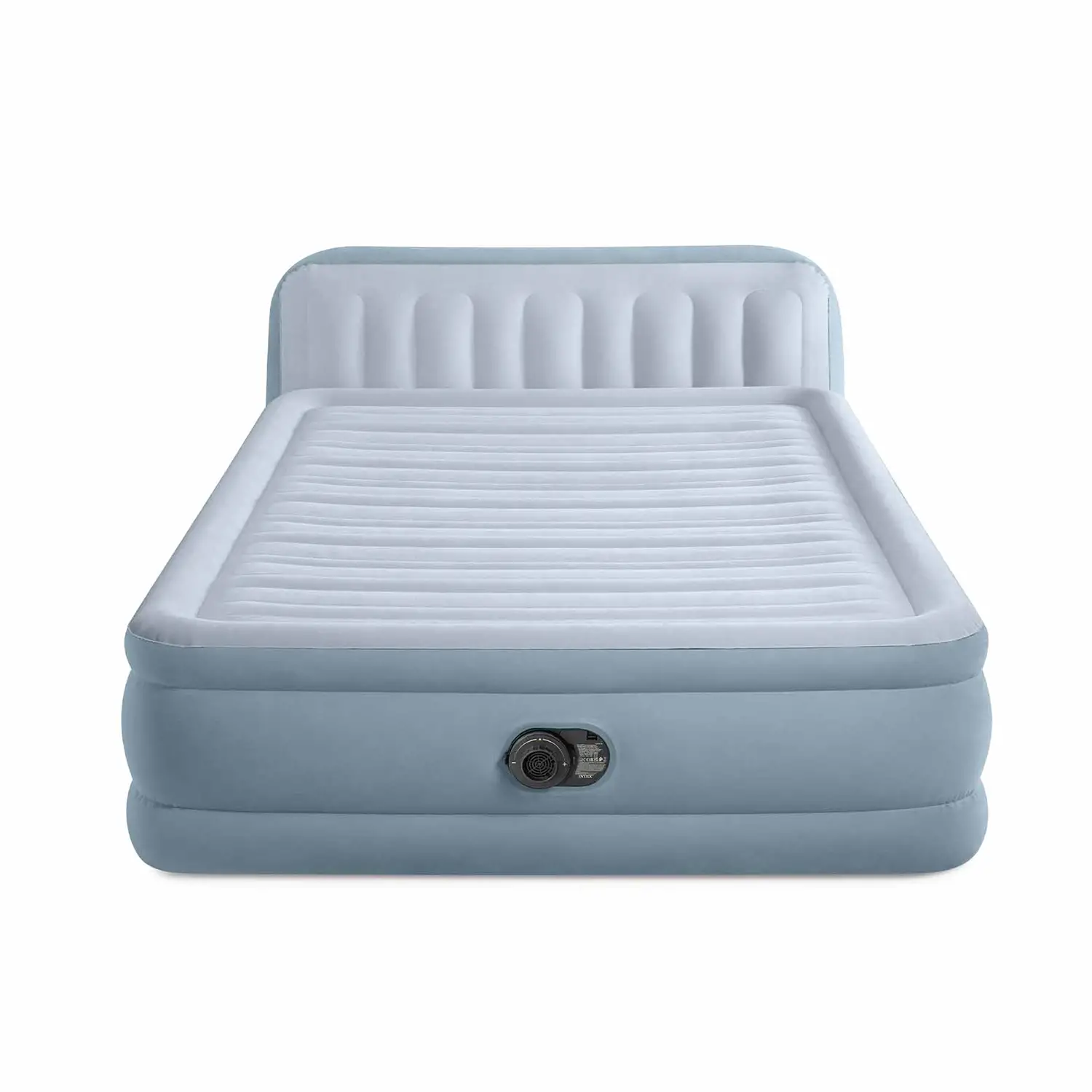 Materasso Matrimoniale Plush con Poggiatesta Cm 152X236X86 Pompa Elettrica - materassi gonfiabili