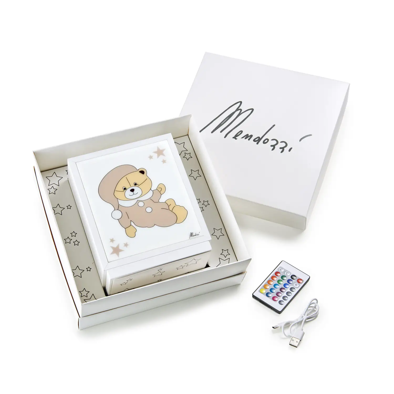 Lampada Mimì Beige Con Luci Ricaricabile Con Usb - varie