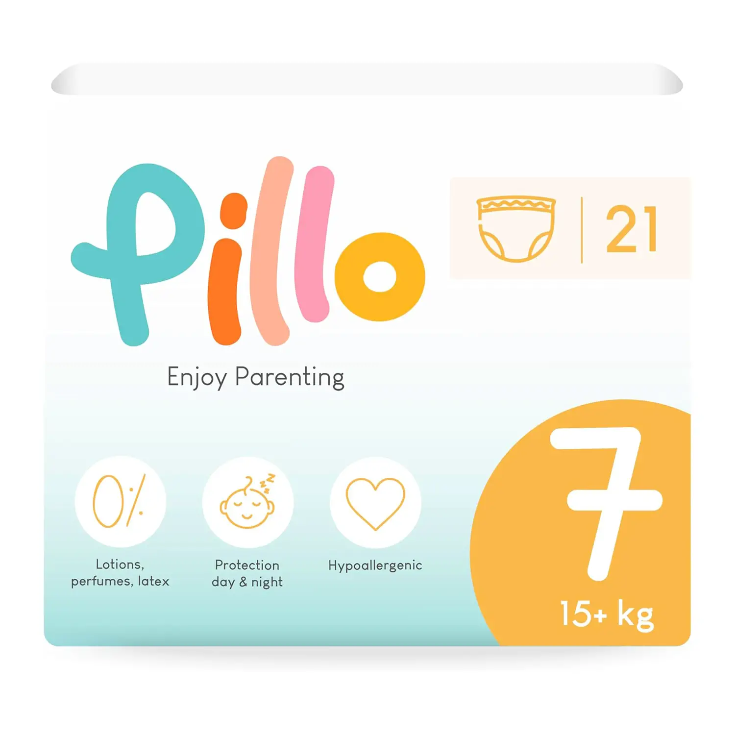 Pillo Mutandina Taglia 7 XXL +15 kg Confezione 21 Pannolini - pannolini e salviettine