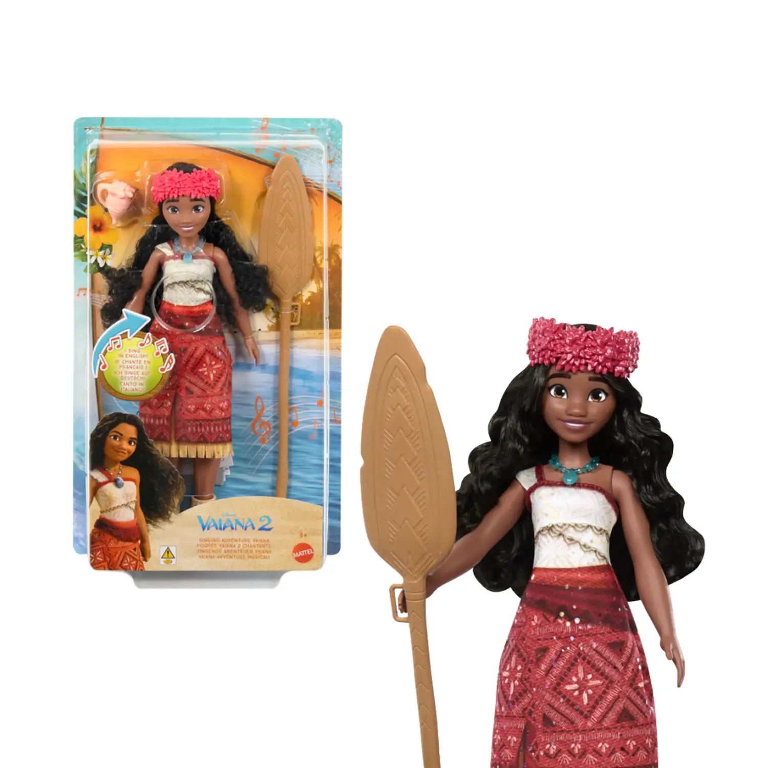 Oceania 2 Bambola Vaiana Cantante - collezionabili bambina