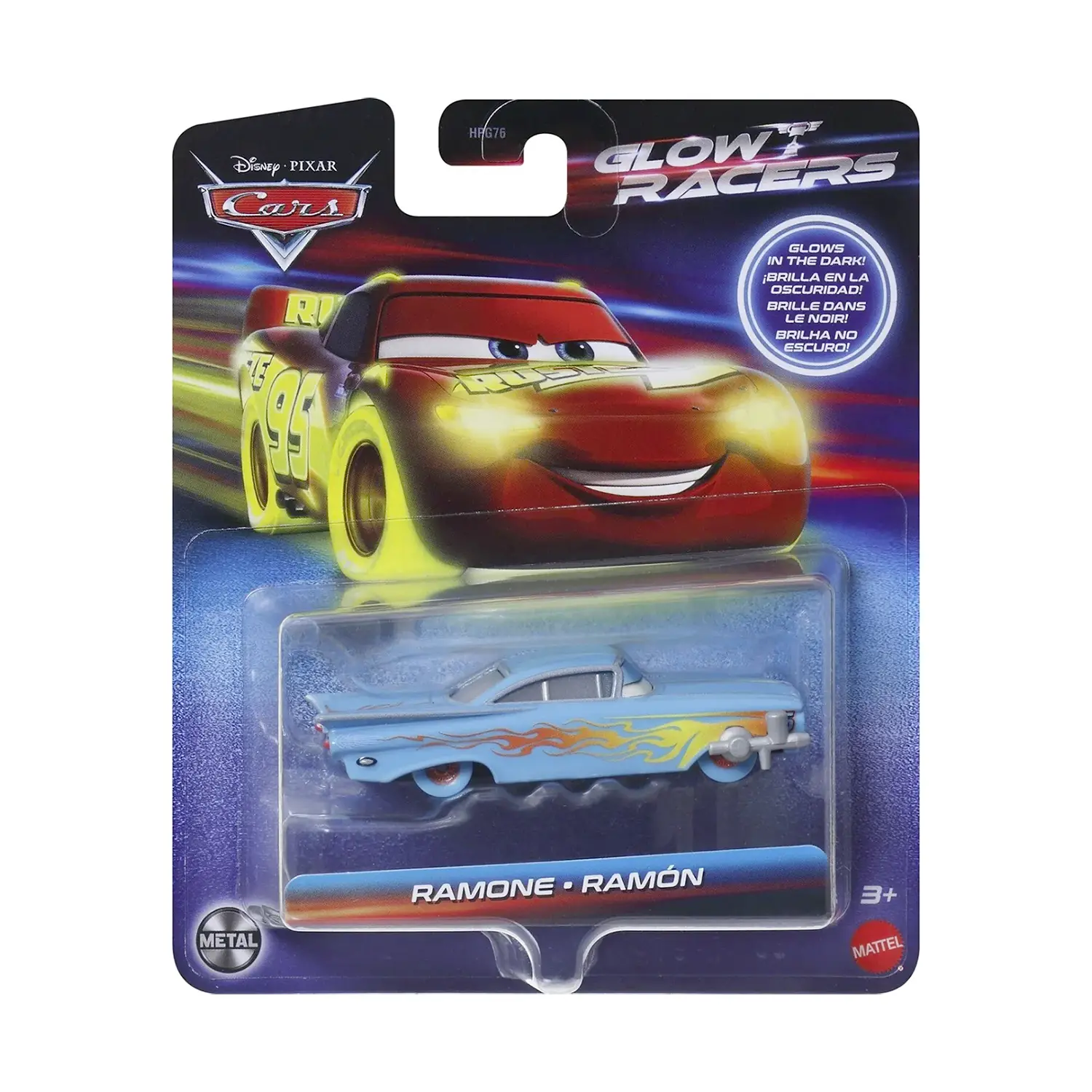 Disney Pixar Cars Glow Racers - Ramone - modellini