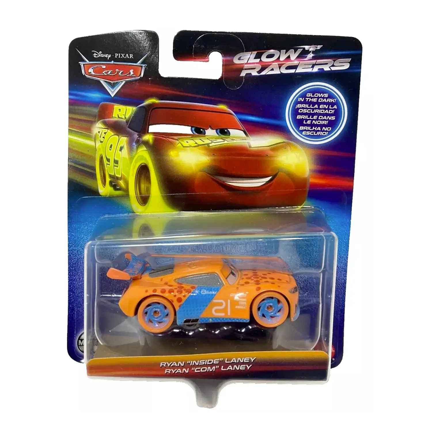 Disney Pixar Cars Glow Racers - Ryan Laney - modellini