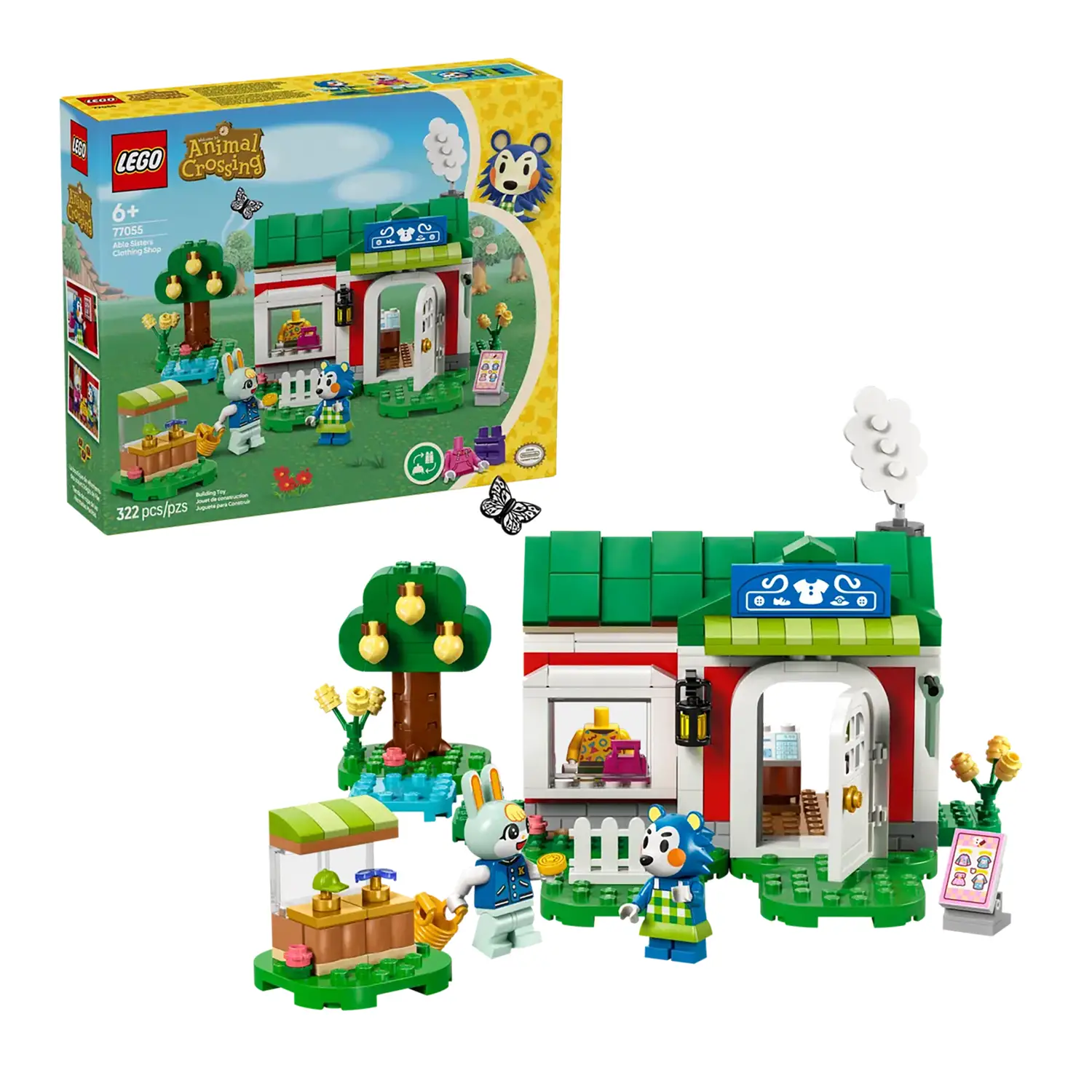 Lego Animal Crossing - La Sartoria Delle Sorelle Ago e Filo 77055 - lego