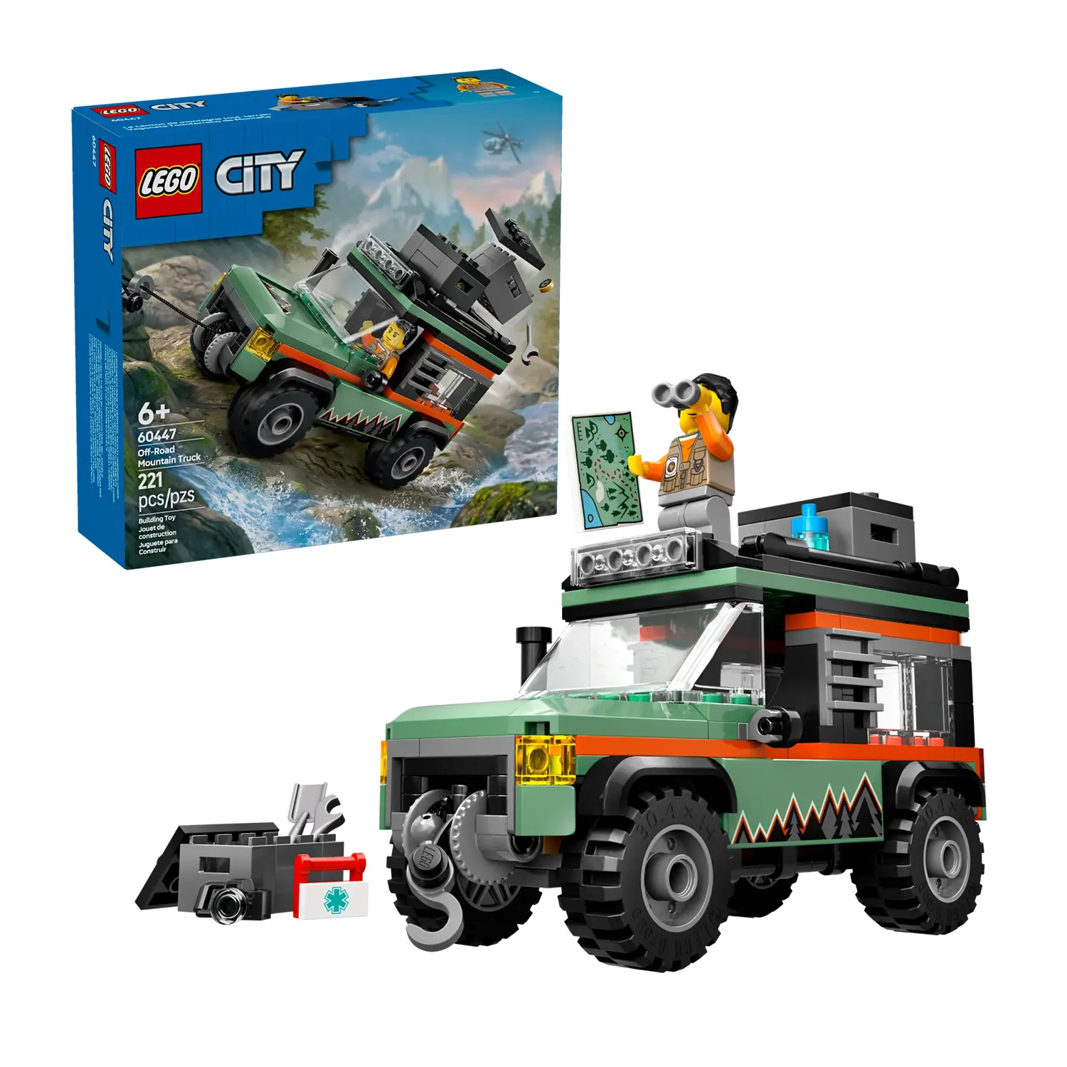 Lego City Fuoristrada di Montagna 4x4 60447 - lego