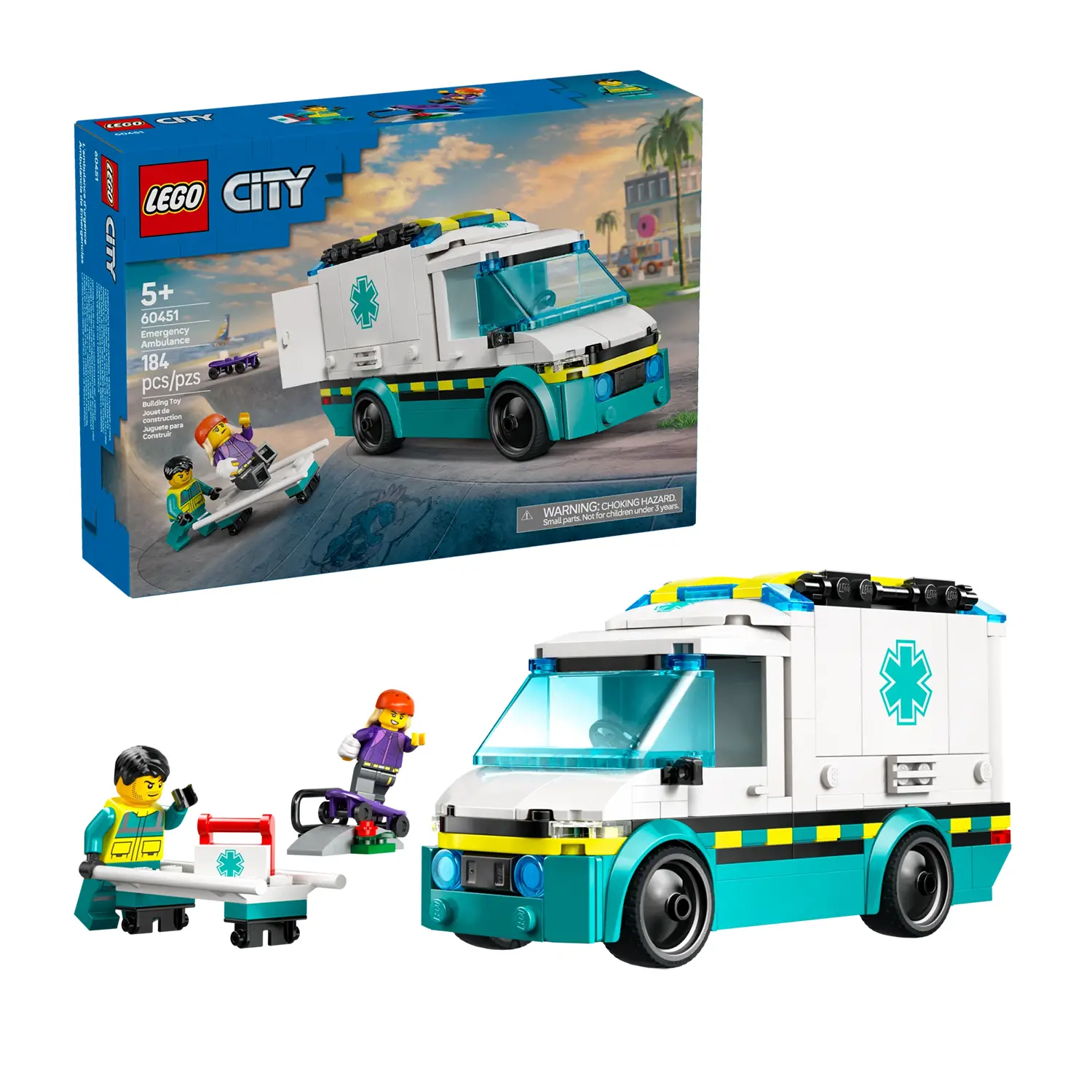 Lego City - Ambulanza di Emergenza 60451 - lego