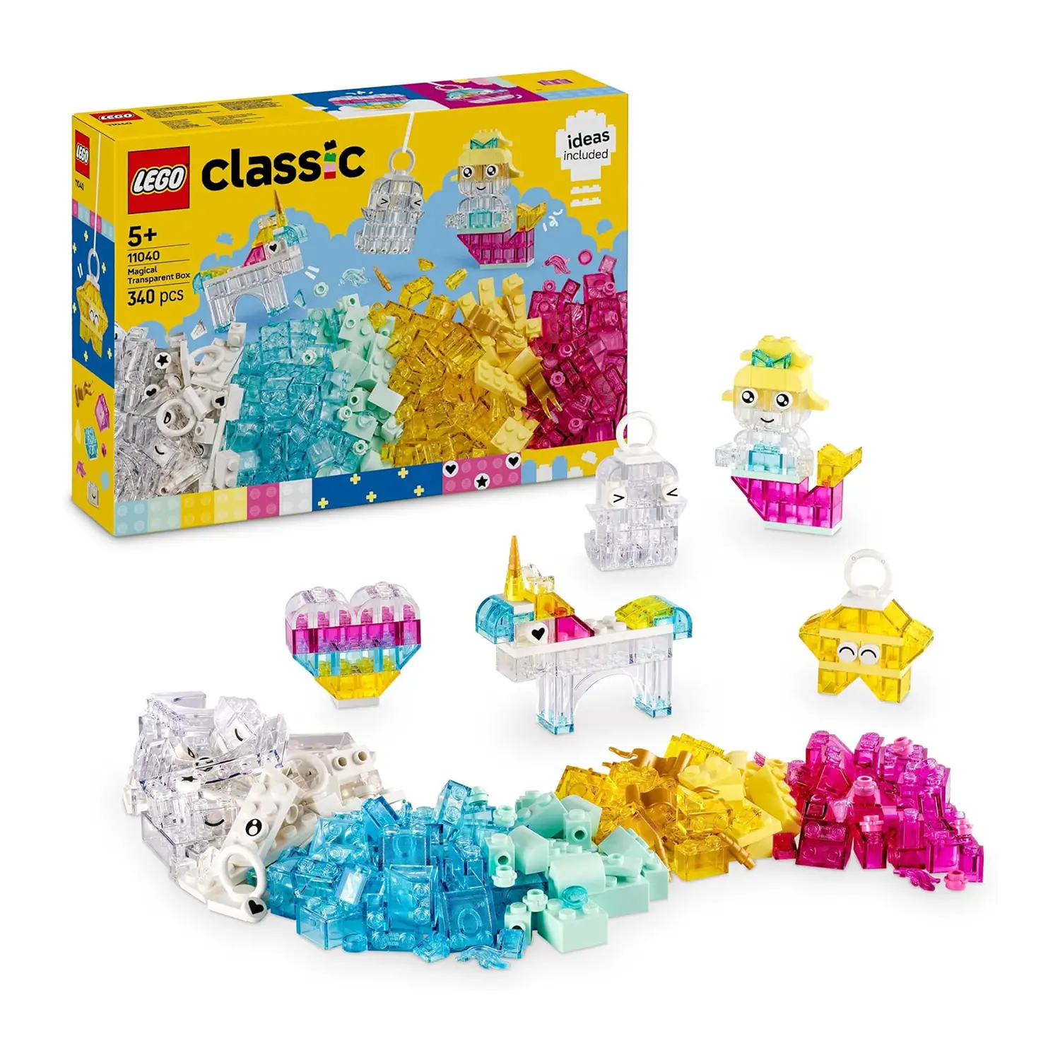 Lego Classic - Scatola Magica Trasparente 11040 - lego