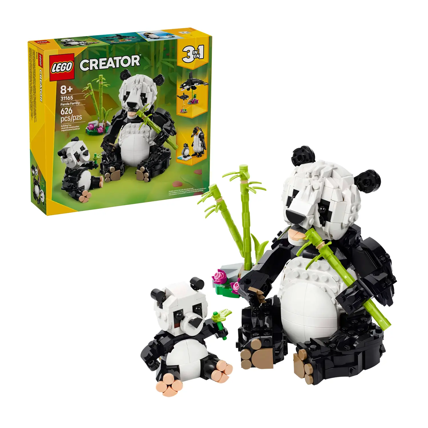 Lego Creator Animali Selvatici: Famiglia di Panda 31165 - lego