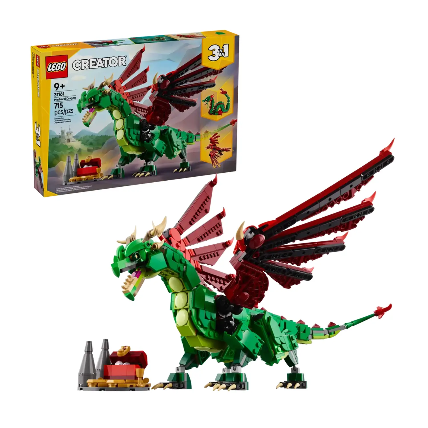 Lego Creator - Drago Medievale 31161 - lego