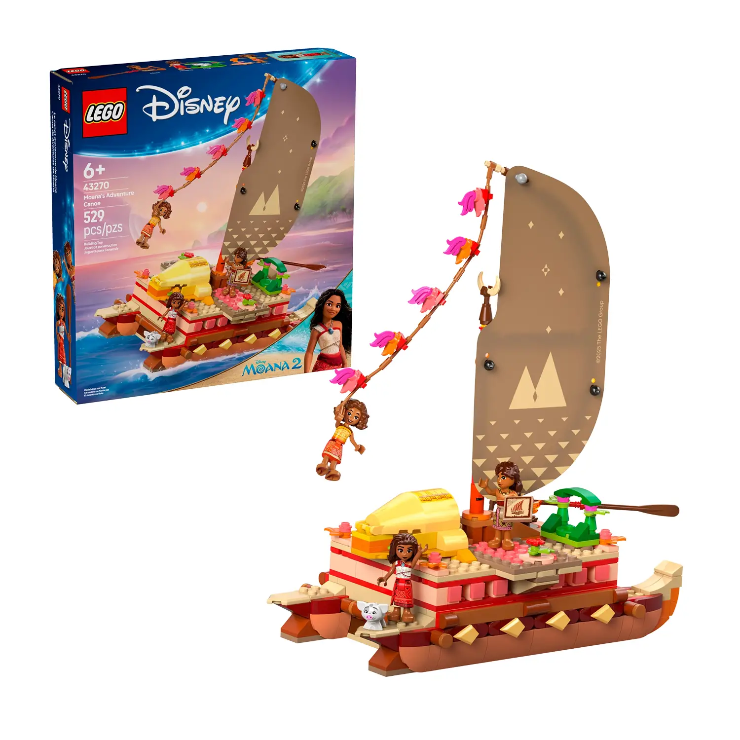 Lego Disney - La Canoa di Vaiana 43270 - lego