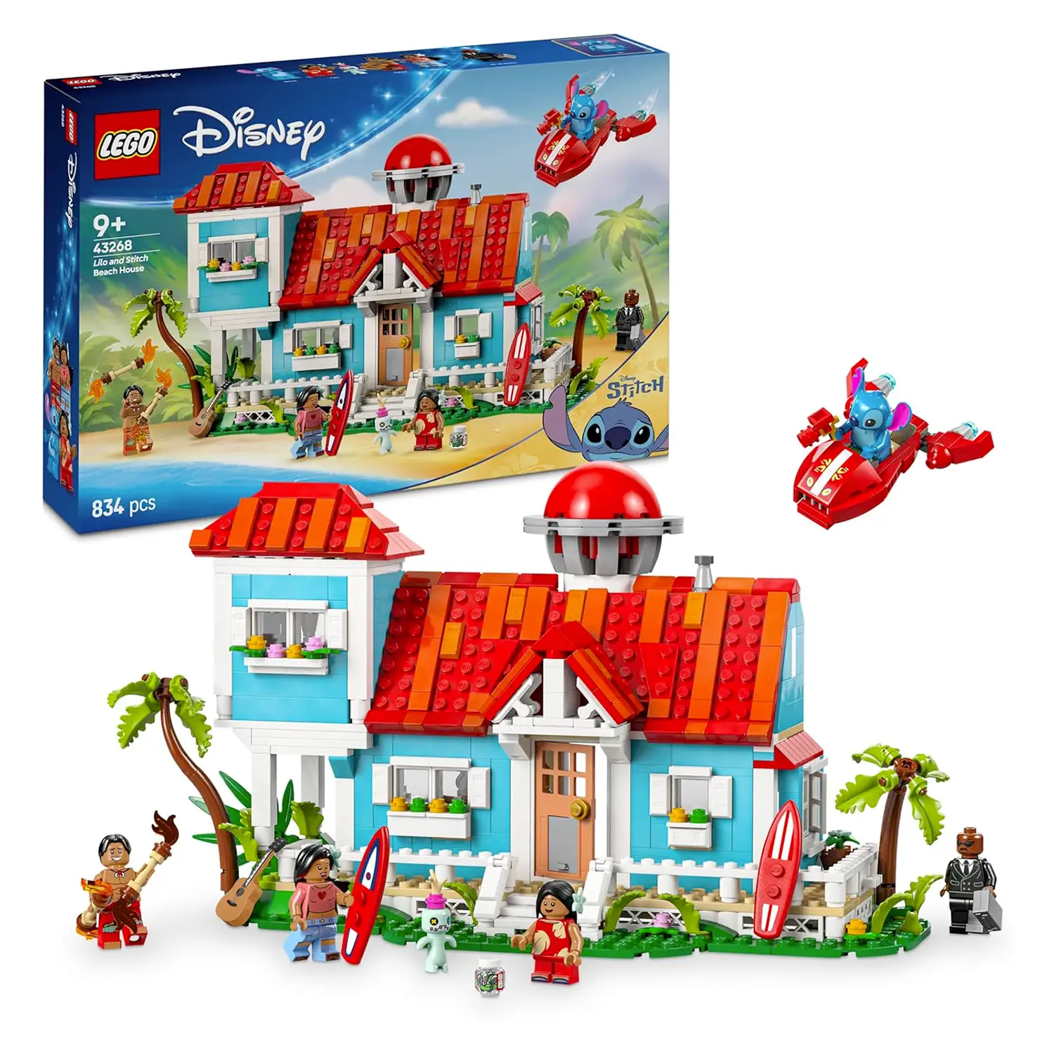 Lego Disney - Casa sulla Spiaggia di Lilo e Stitch 43268 - lego