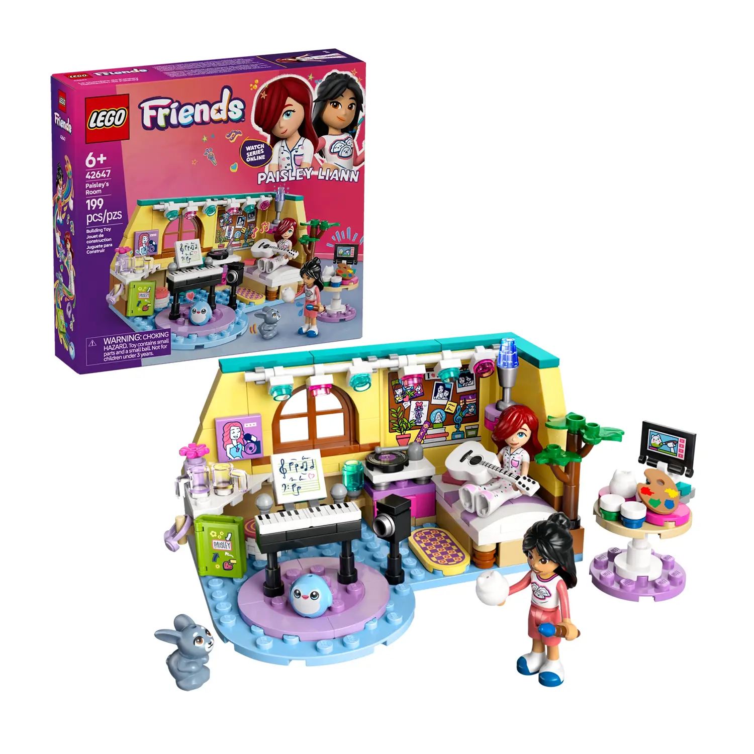 Lego Friends - La Cameretta di Paisley 42647 - lego
