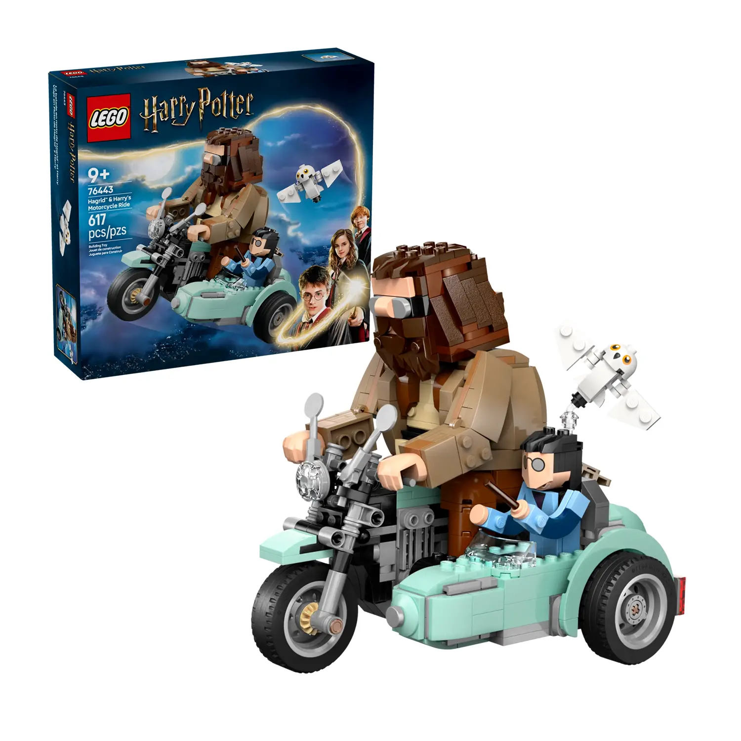 Lego Harry Potter - Giro sul Sidecar di Hagrid e Harry 76443 - lego