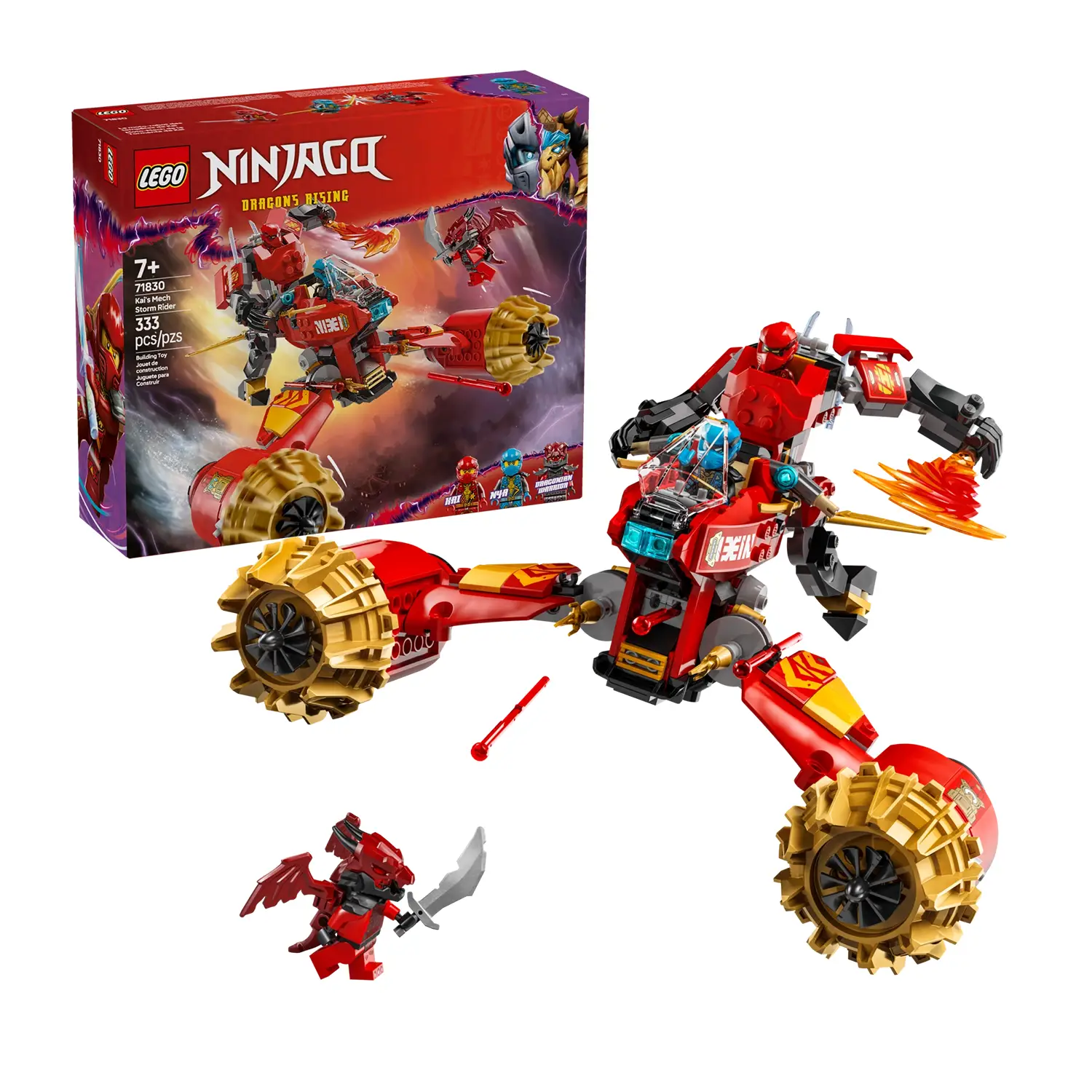 Lego Ninjago - Mech Storm Rider di Kai 71830 - lego