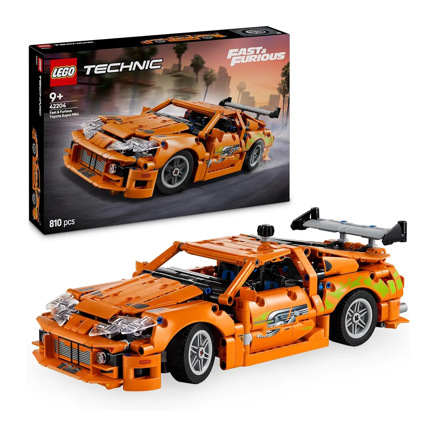 Lego Technic - Fast And Furious Toyota Supra Mk4 42204 - lego