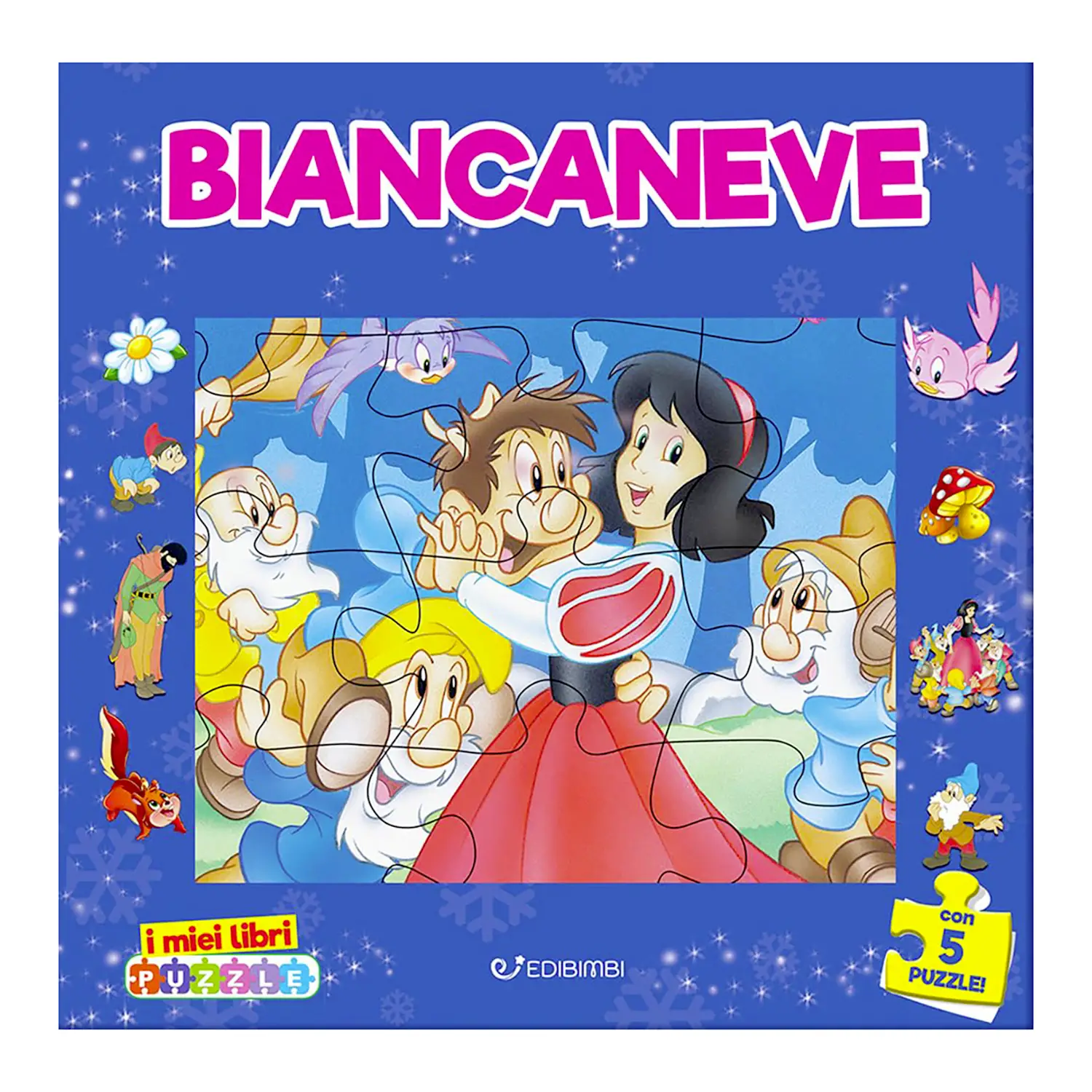 I Miei Libri Puzzle: Biancaneve - Prima biblioteca
