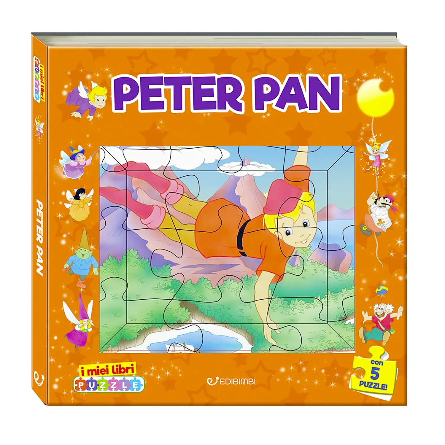 I Miei Libri Puzzle: Peter Pan - Prima biblioteca