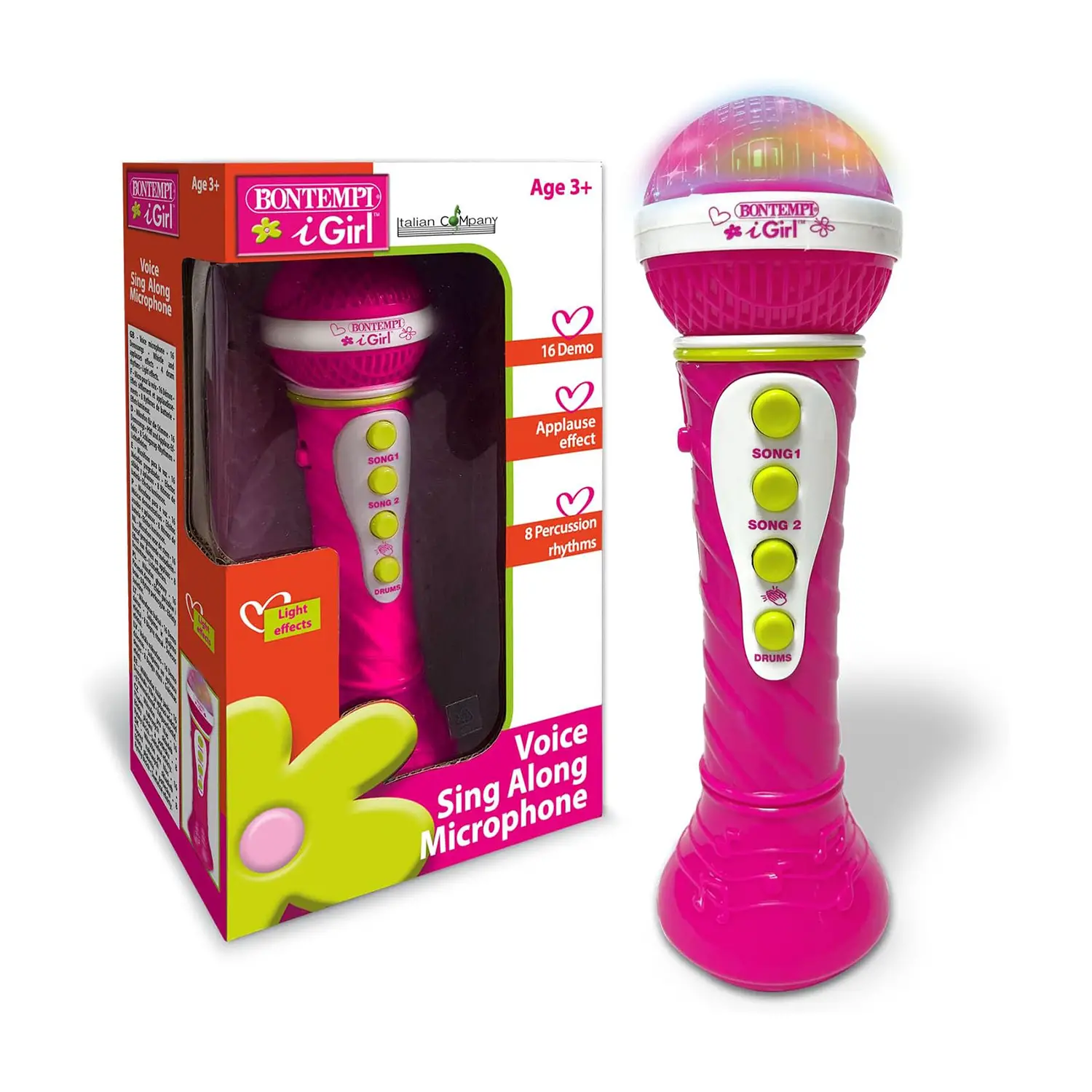 Microfono Karaoke con Effetti Luminosi I Girl - musicali