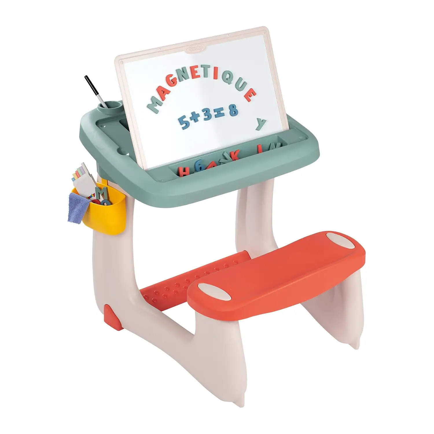 Smoby - Activity Super Banco Scuola con Lavagna Bifacciale - lavagne banchi scuola