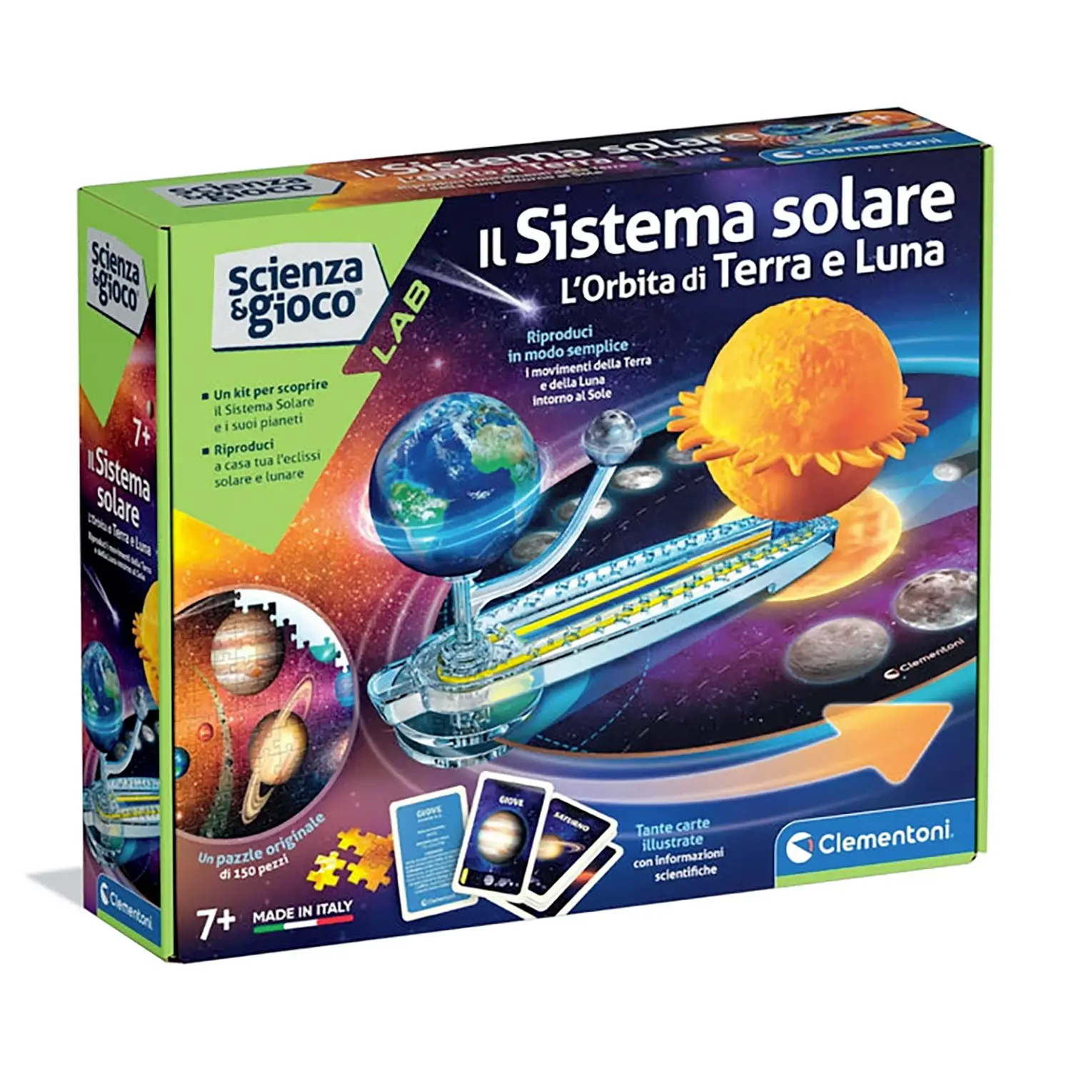 Il Sistema Solare: L'Orbita Di Terra E Luna - giochi scientifici