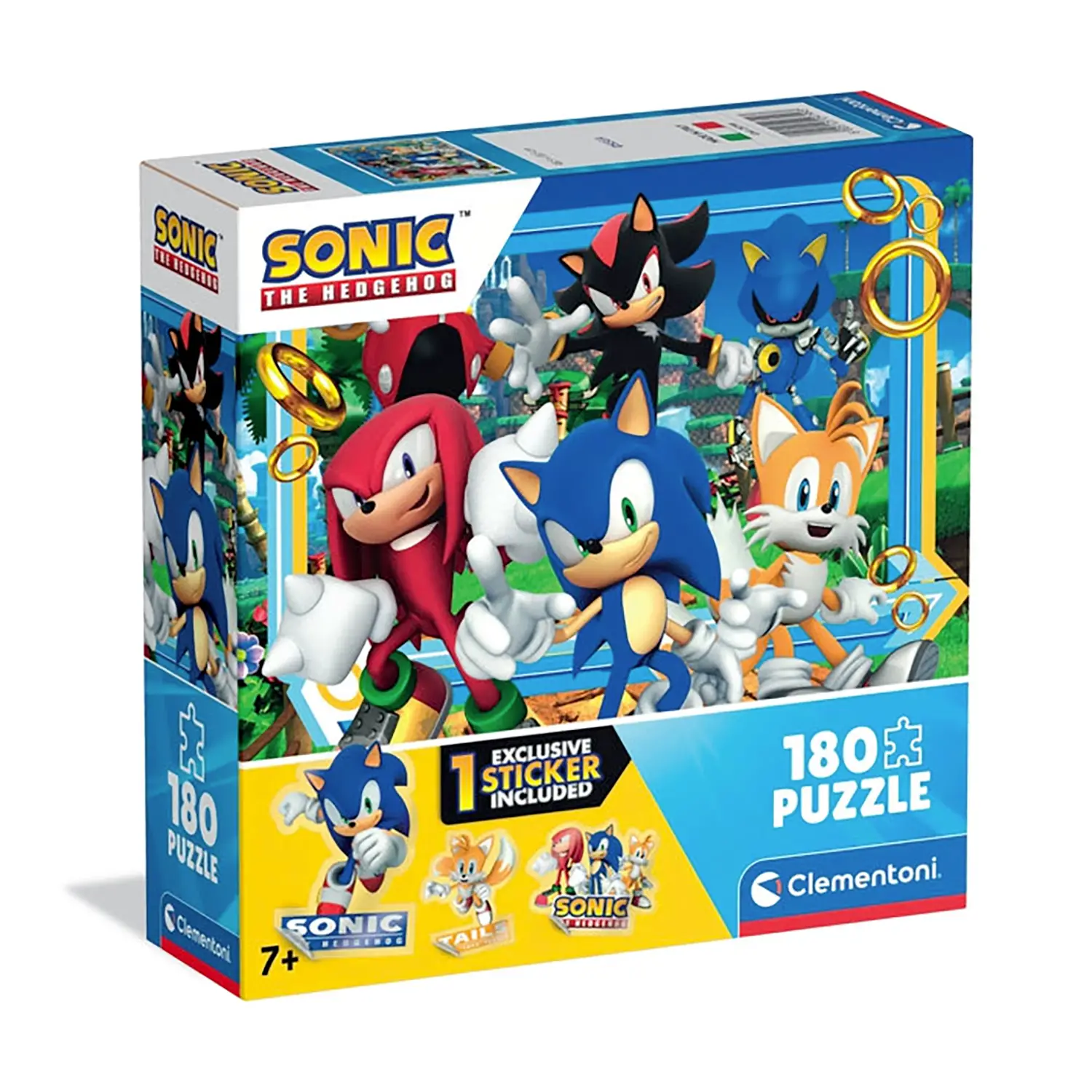 Puzzle 180 Pezzi Square Box Sonic Fantasia 4 - Puzzle in cartone