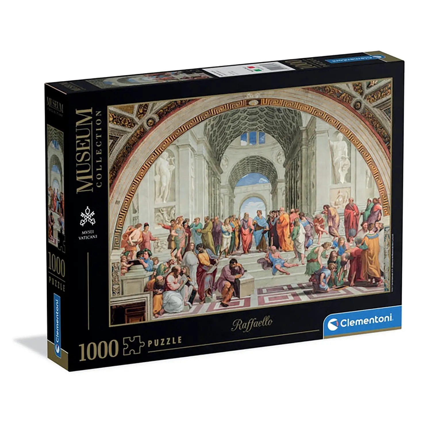 Puzzle 1000 Pezzi Hqc Museum Vaticani La Scuola Di Atene - puzzle adulti