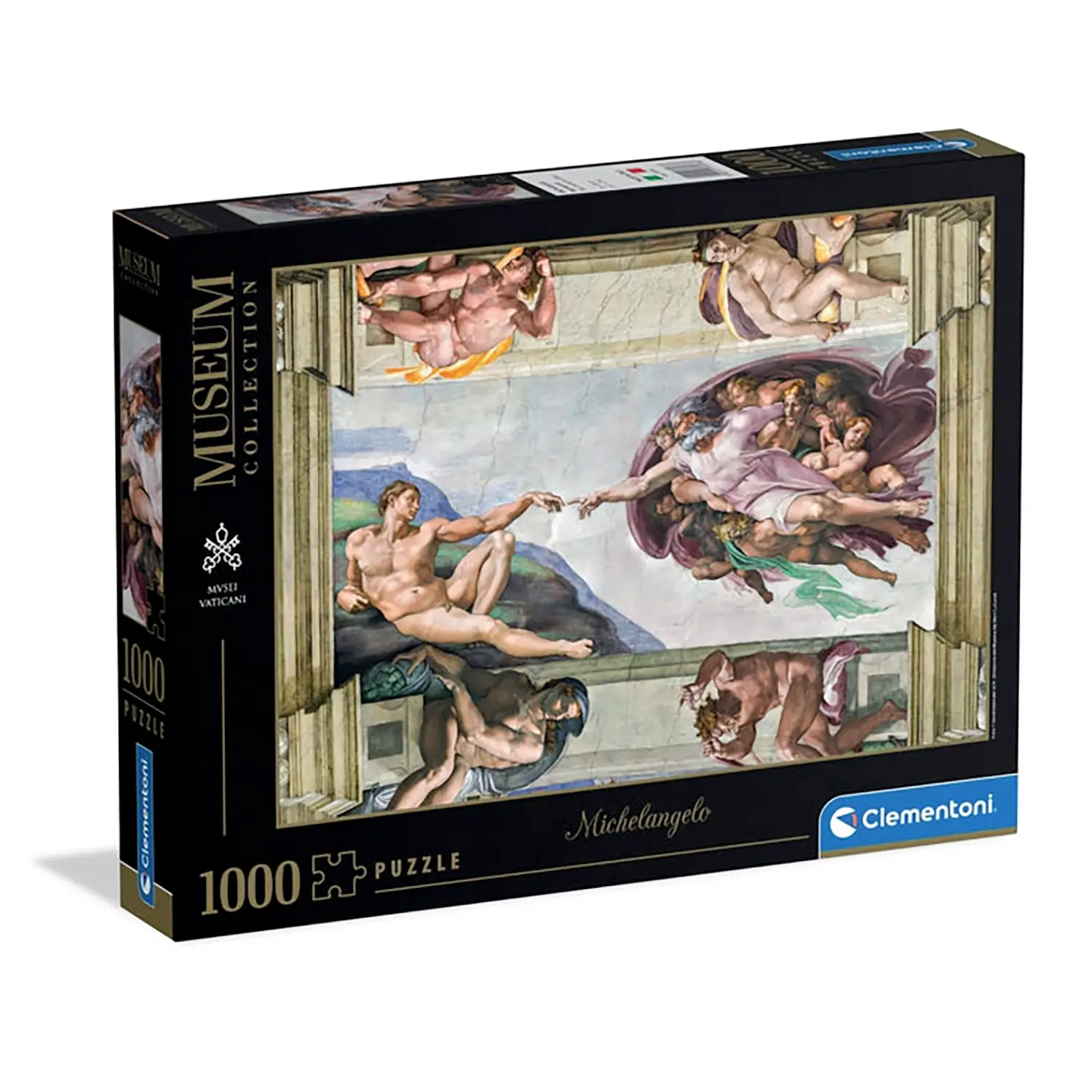 Puzzle 1000 Pezzi Hqc Creazione Di Adamo Musei Vaticani - puzzle adulti