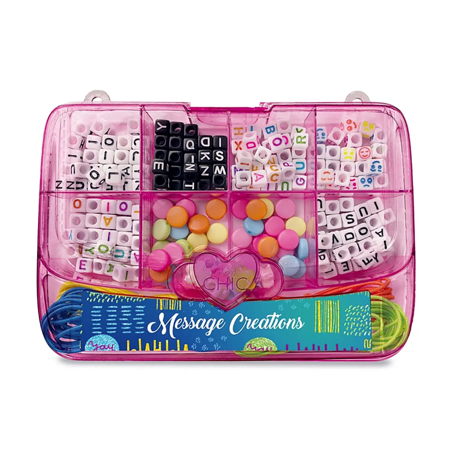 Crazy Chic Braccialetti Dell'Amicizia Pink - bellezza e accessori