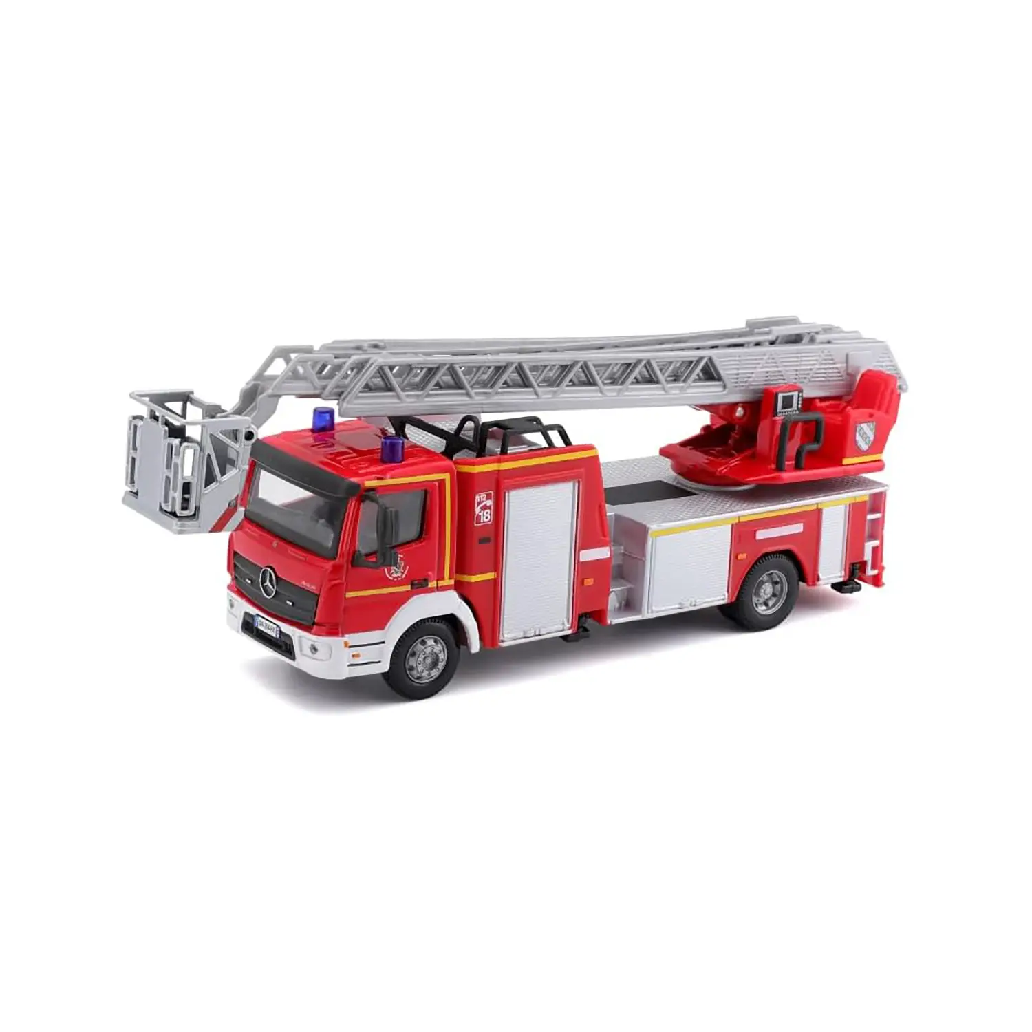 Auto 1:50 Emergency Camion Dei Pompieri Mercedes Atego Magirus - diecast
