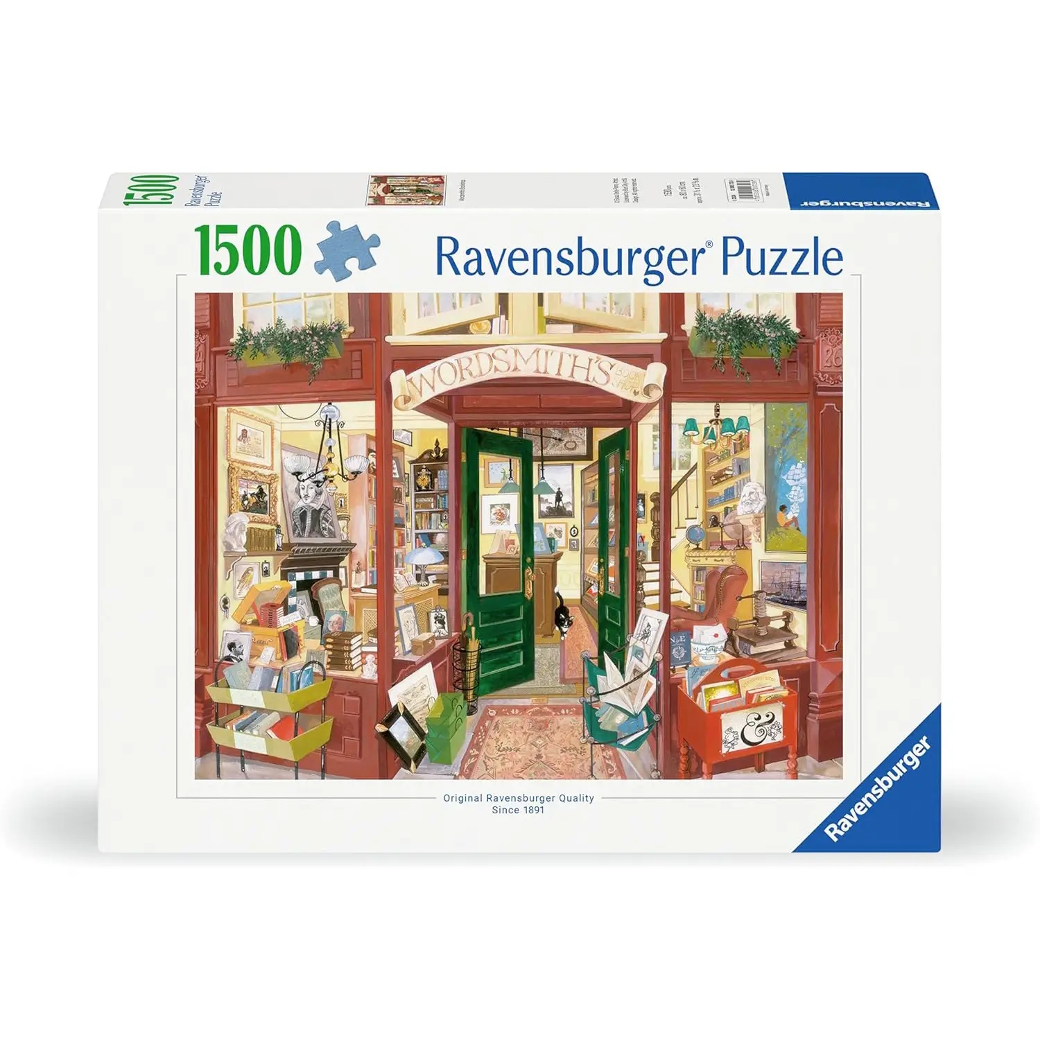 Puzzle 1500 Pezzi Libreria di Word Smith - puzzle adulti