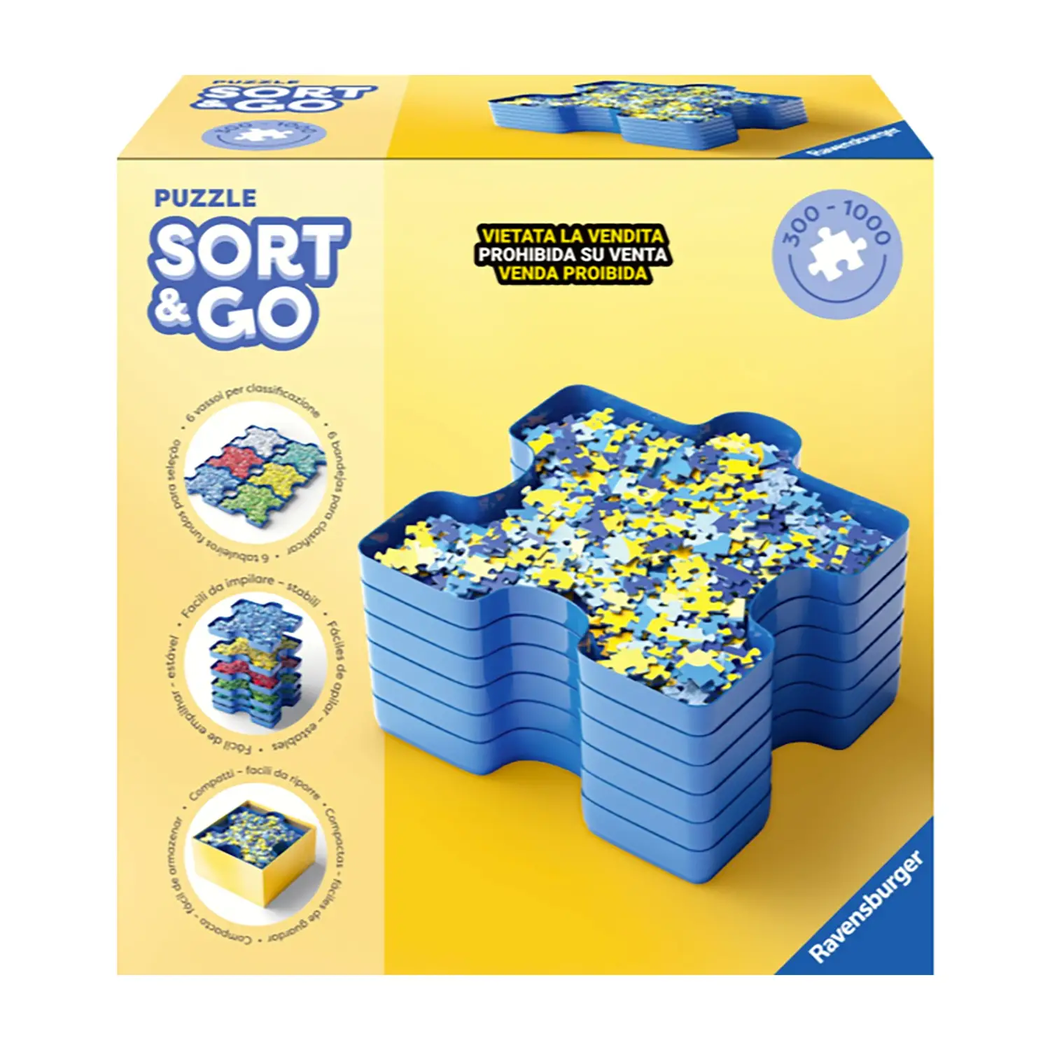 Sort & Go Ravensburger | Organizza i Pezzi del Puzzle - puzzle adulti