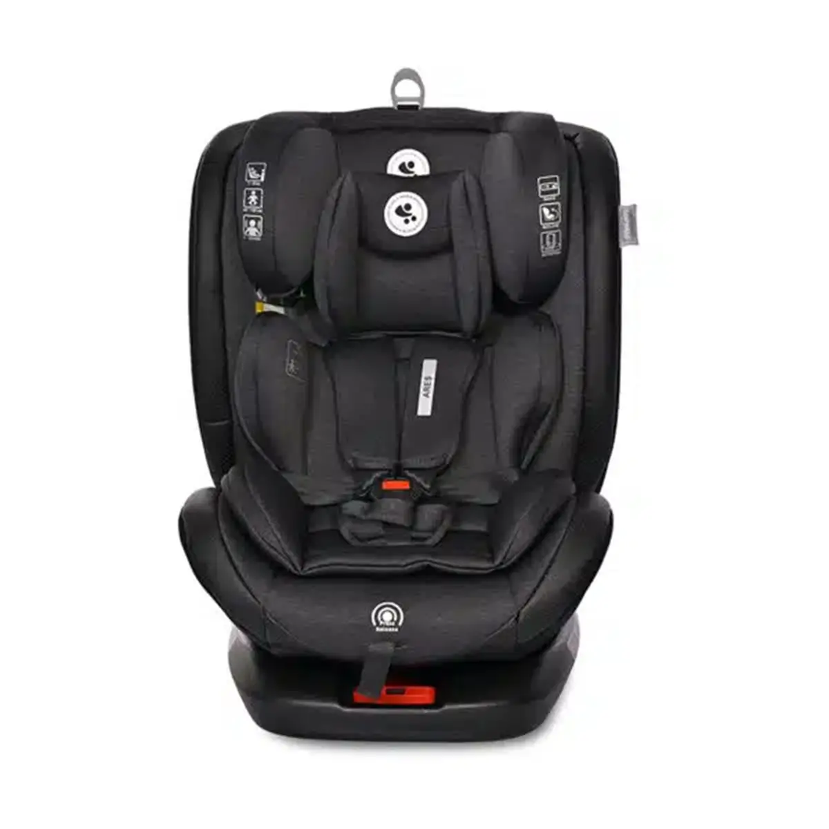 Seggiolino auto Lorelli ARES i-Size 40-150 cm Nero - bambini 40-150 cm (0-12 anni)