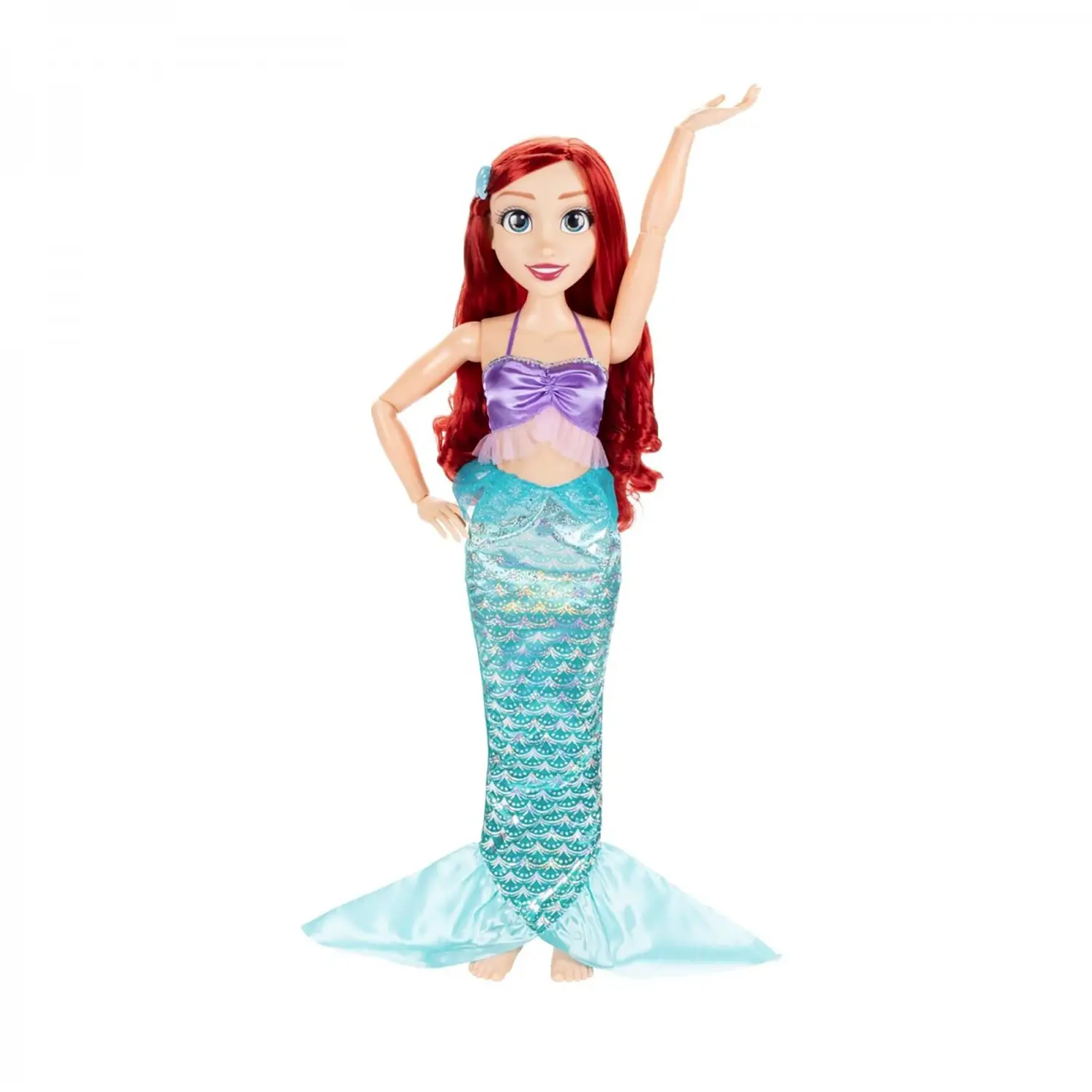 Disney Princess Bambola Ariel Playdate 80 Cm Articolata - collezionabili bambina