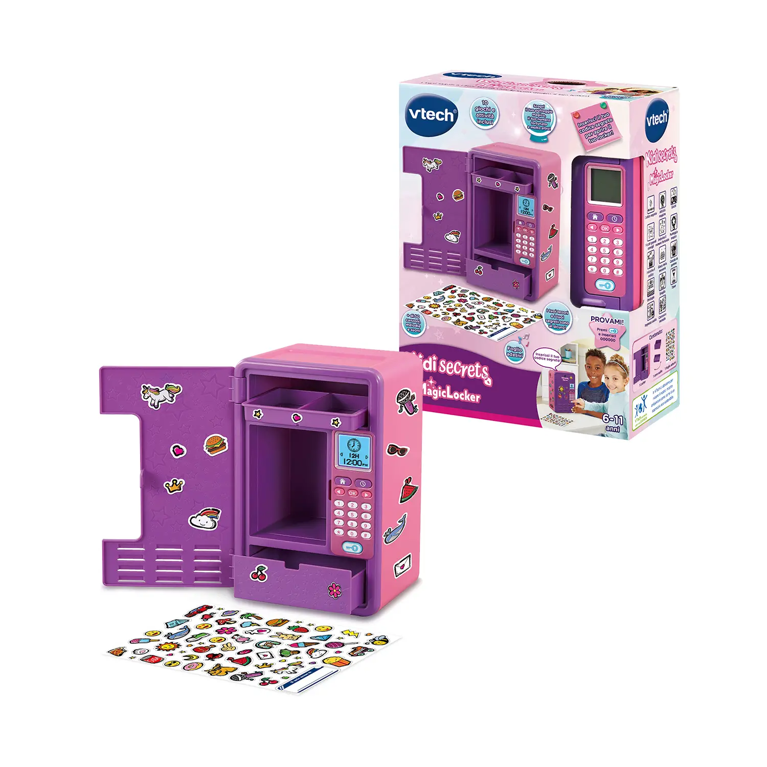 KidiSecrets Magic Locker - Rosa - giochi elettronici