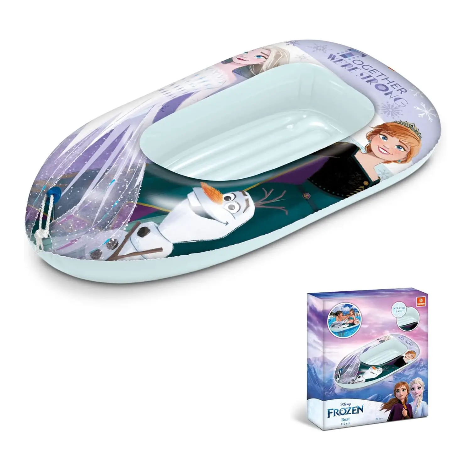 Canotto Boat Gonfiabile 112 cm Frozen - estivo mare