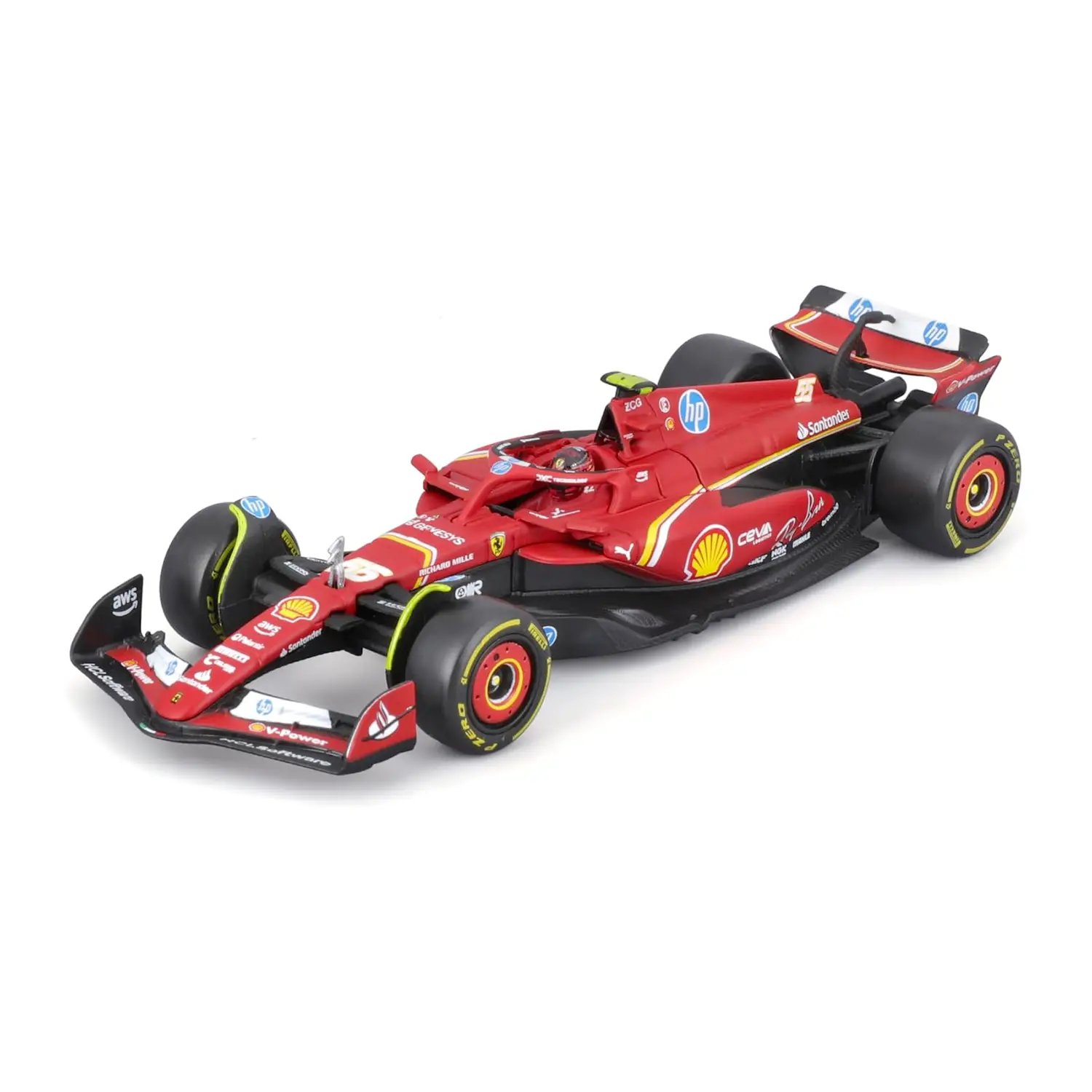 Auto 1:43 F1 Ferrari Sf-24 #55 Sainz - diecast