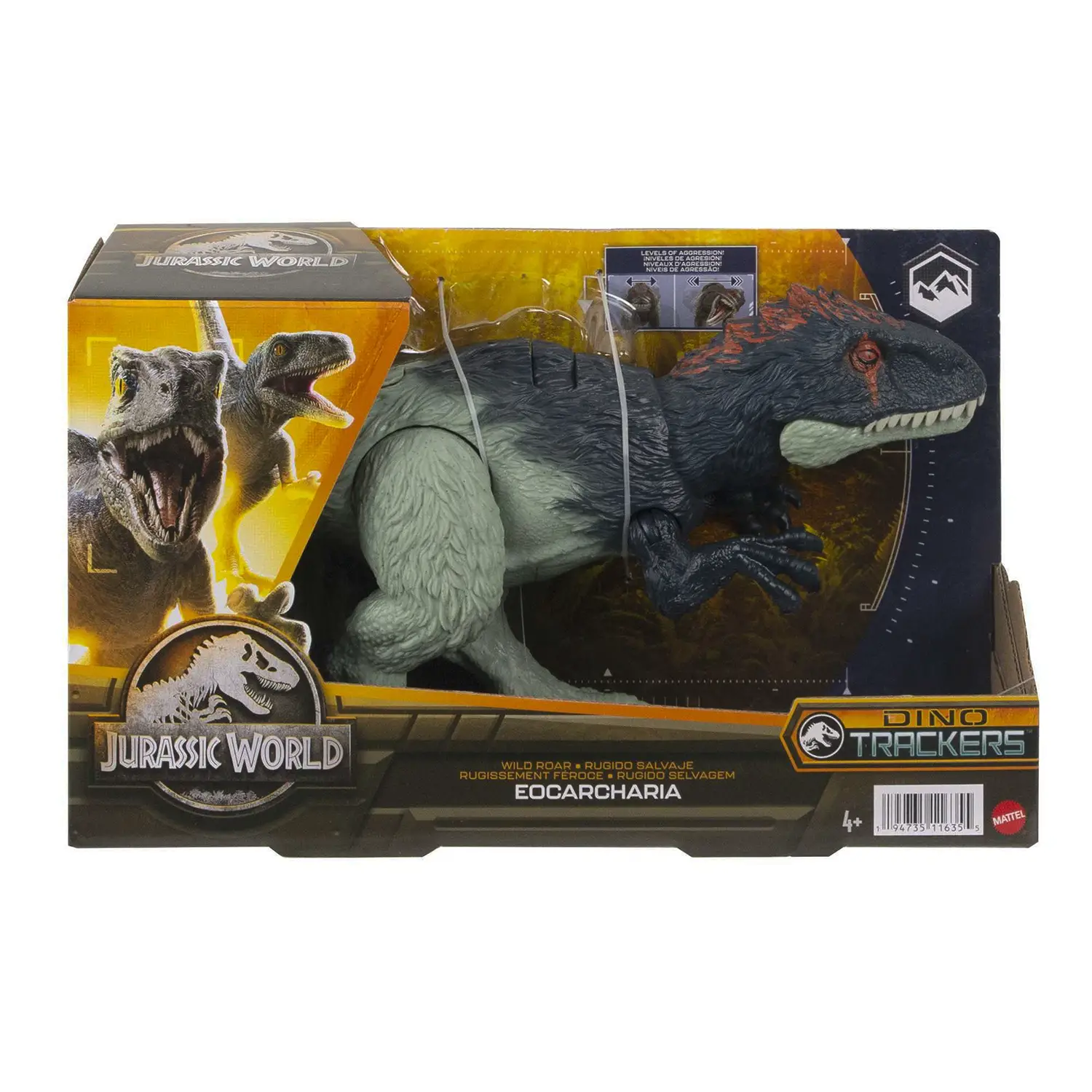 Jurassic World - Eocarcaria Ruggito Selvaggio HLP17 - action figures ed accessori