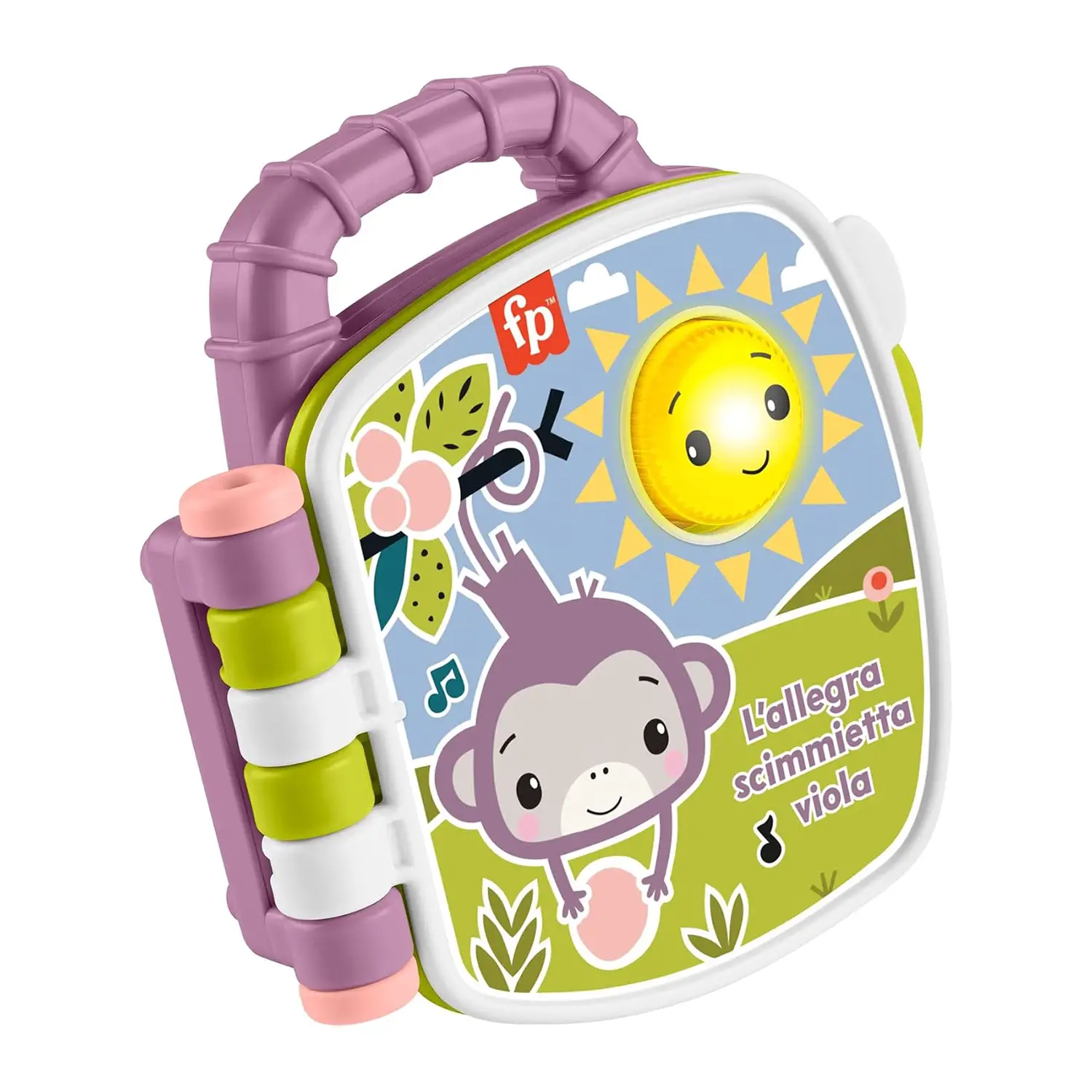 FISHER PRICE - Libro Musicale Scimmietta ITA - Primi giochi