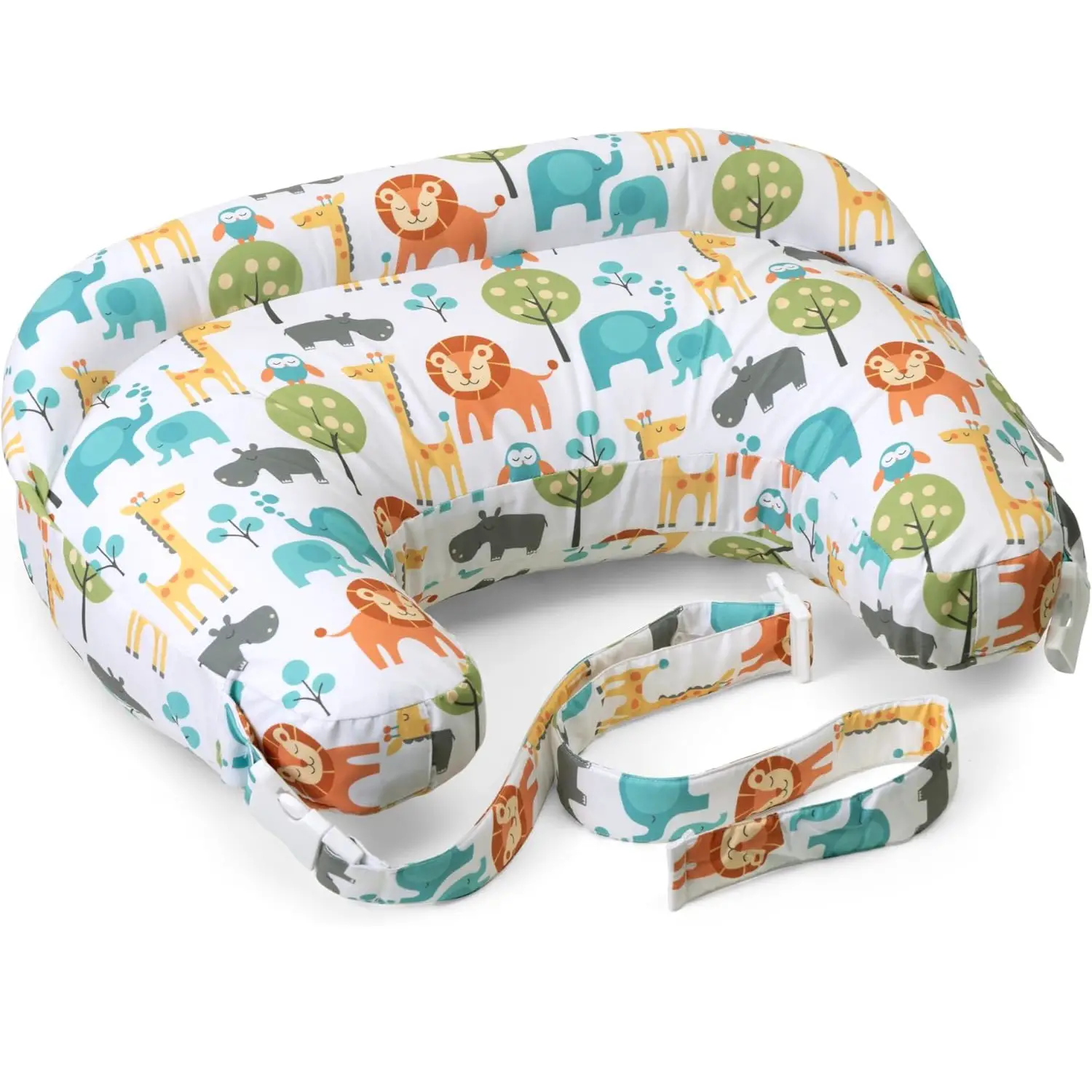 Boppy Cuscino Allattamento Deluxe Peaceful Jungle - allattamento