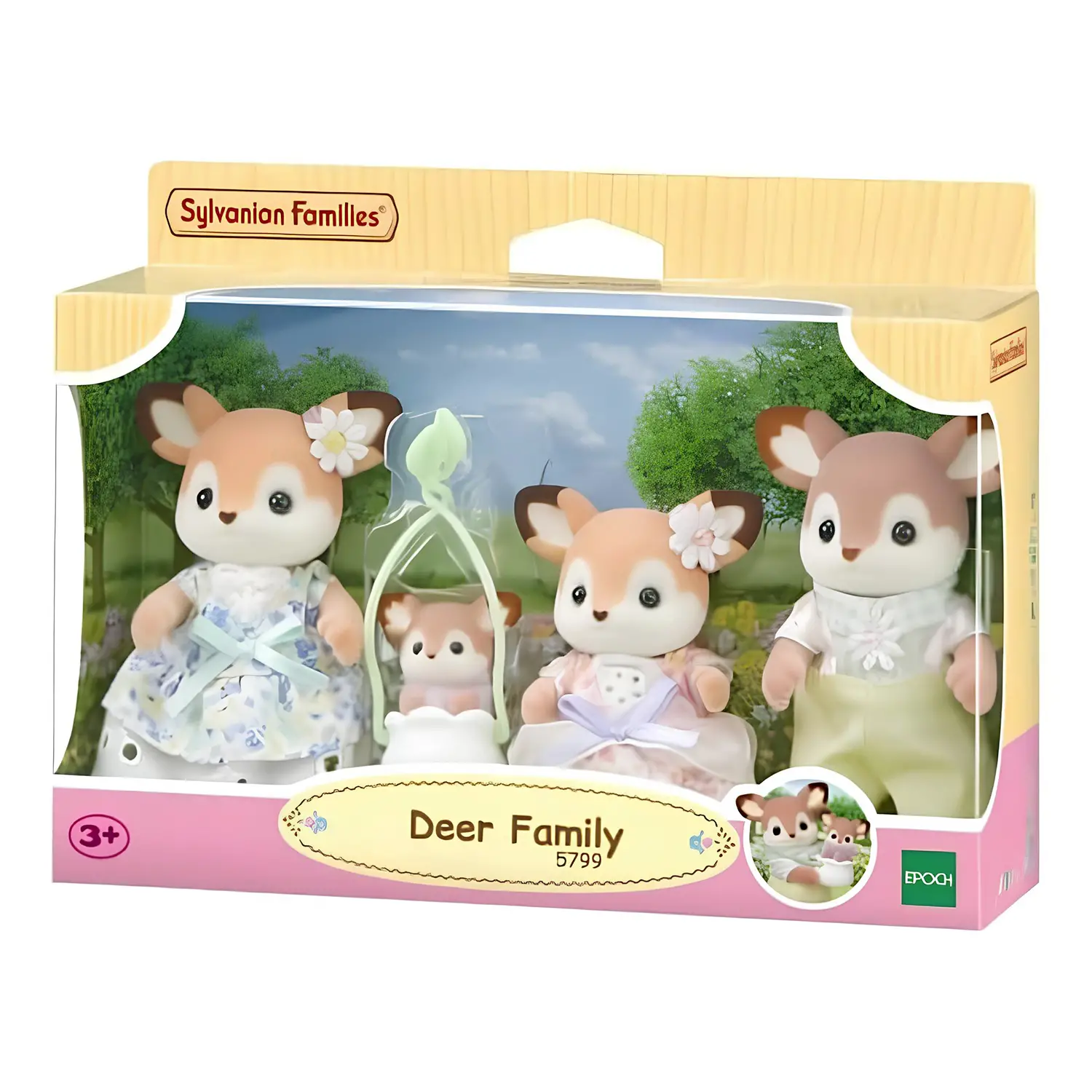 Famiglia Cervo Sylvanian Families - play set e accessori bambole