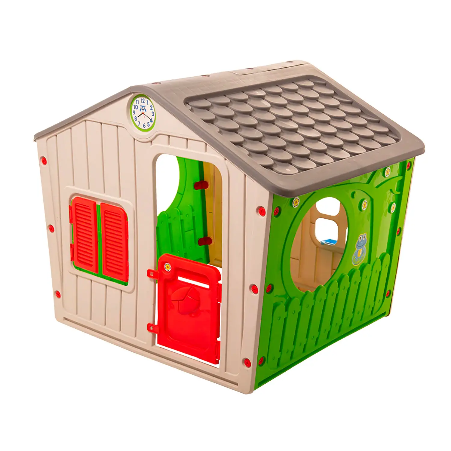 Casetta Gioco Galilee Village per Bambini, Ideale in Casa e in Giardino - Casette